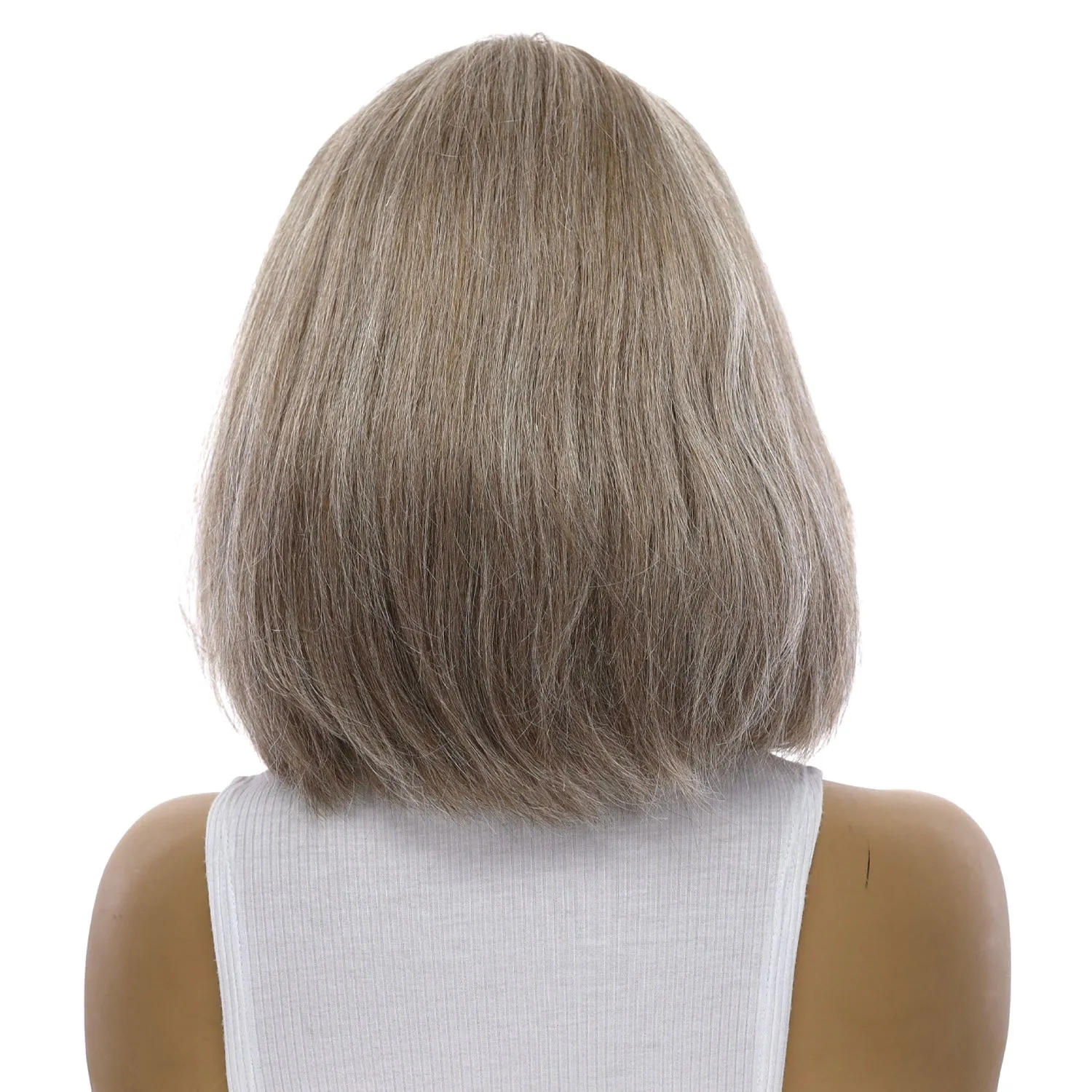 12" Divine Lace Top Wig Champagne Grey