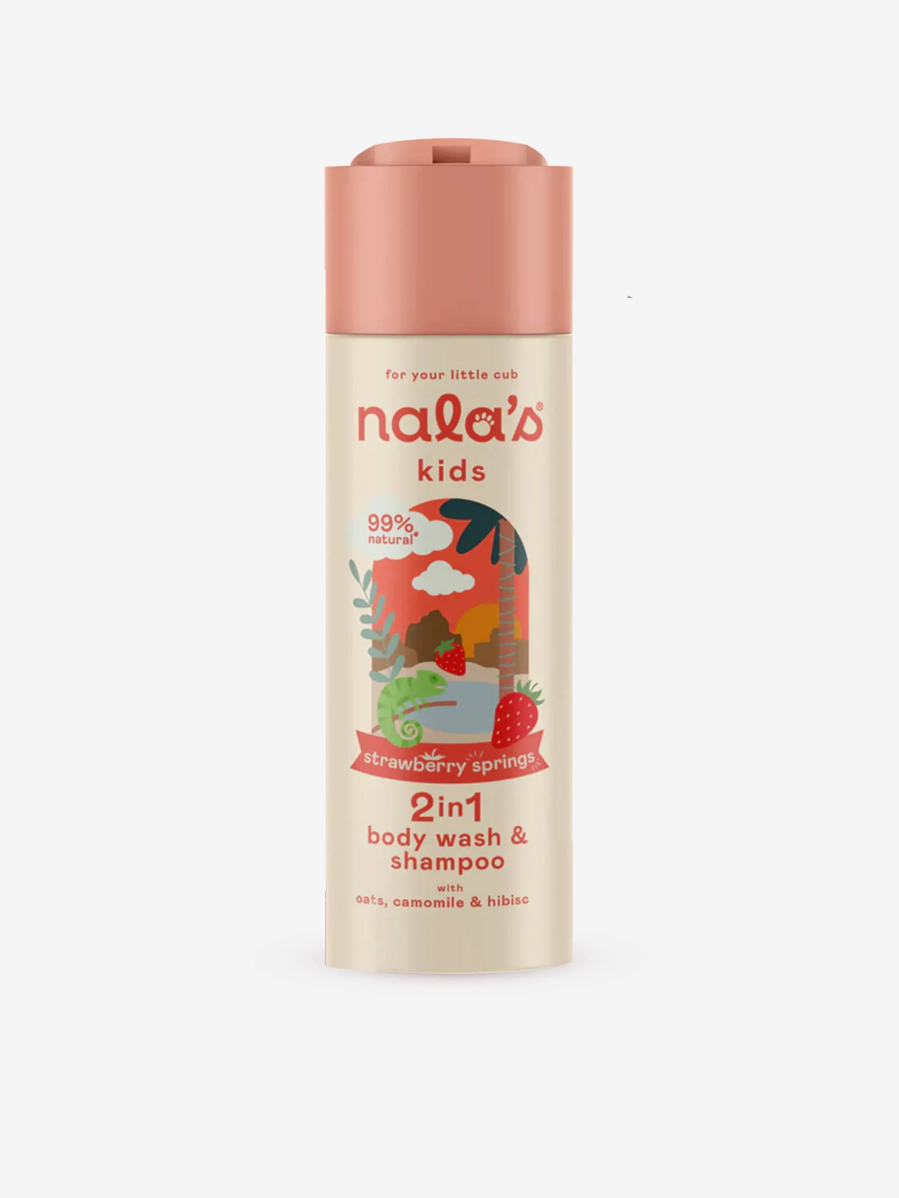 2 in 1 Wash & Shampoo Strawberry Springs 200ml