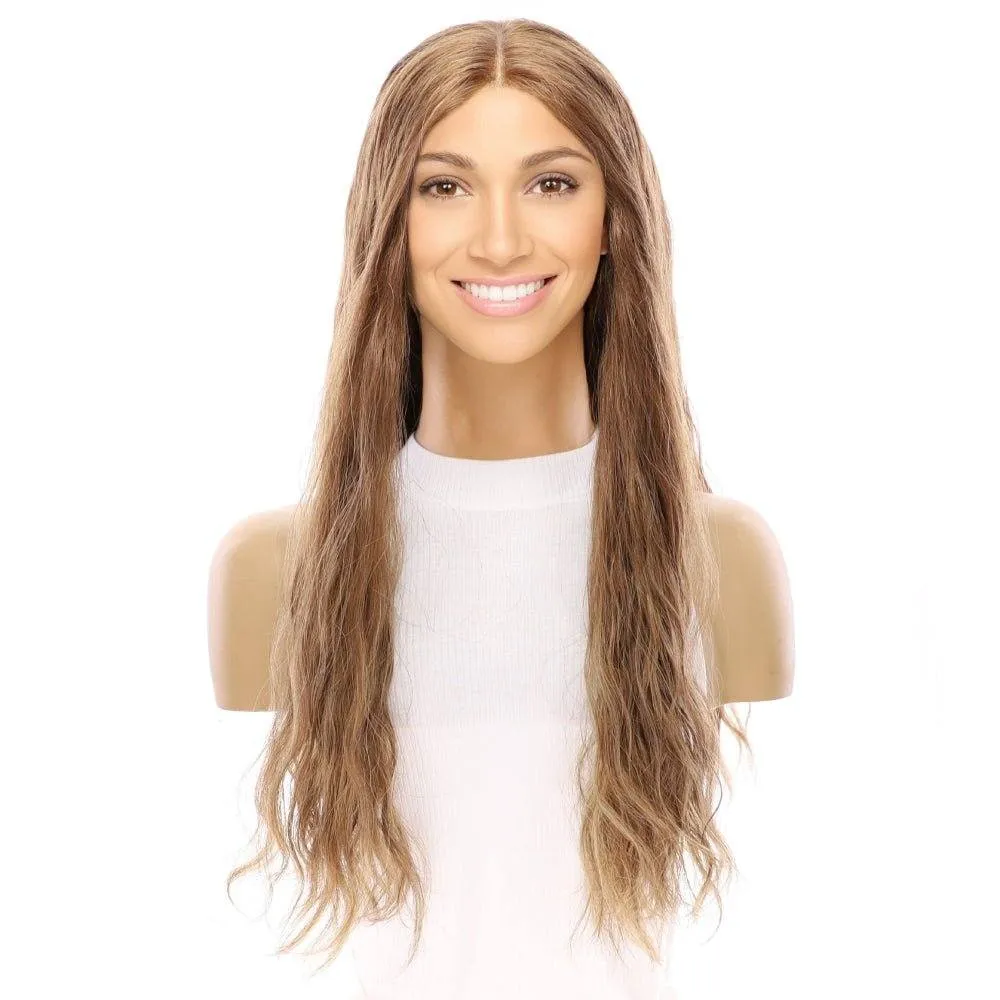 24" Divine Lace Top Wig Light Brown Babylight Wavy