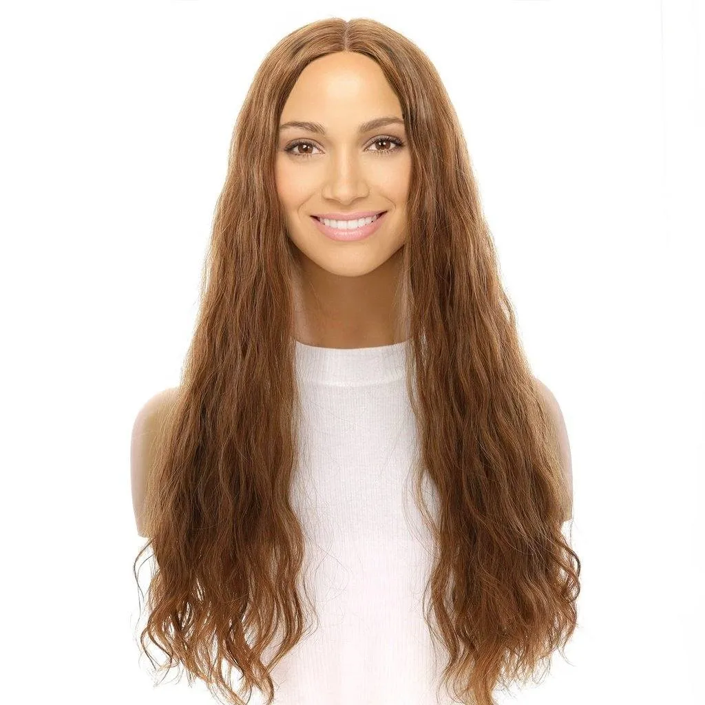 24" Divine Lace Top Wig Strawberry Blonde Wavy