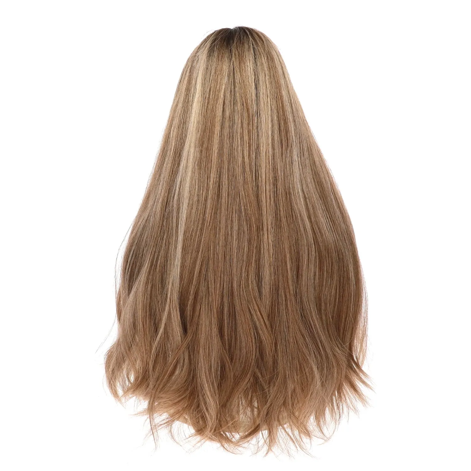 26" Divine Lace Top Wig Ashy Blonde w/ Highlights