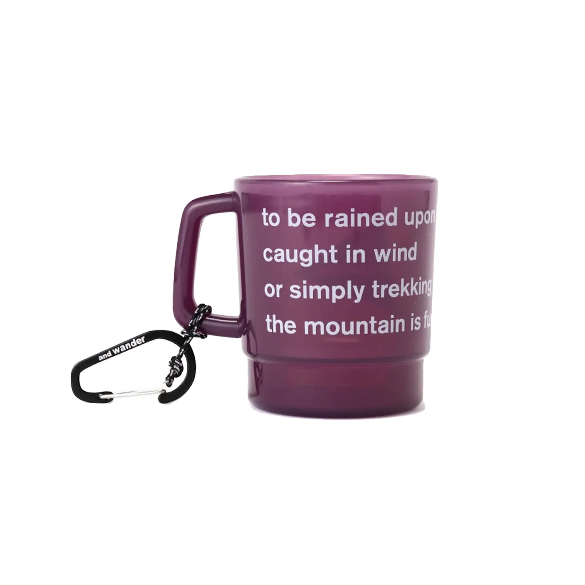 and Wander Logo PP Mug Off White