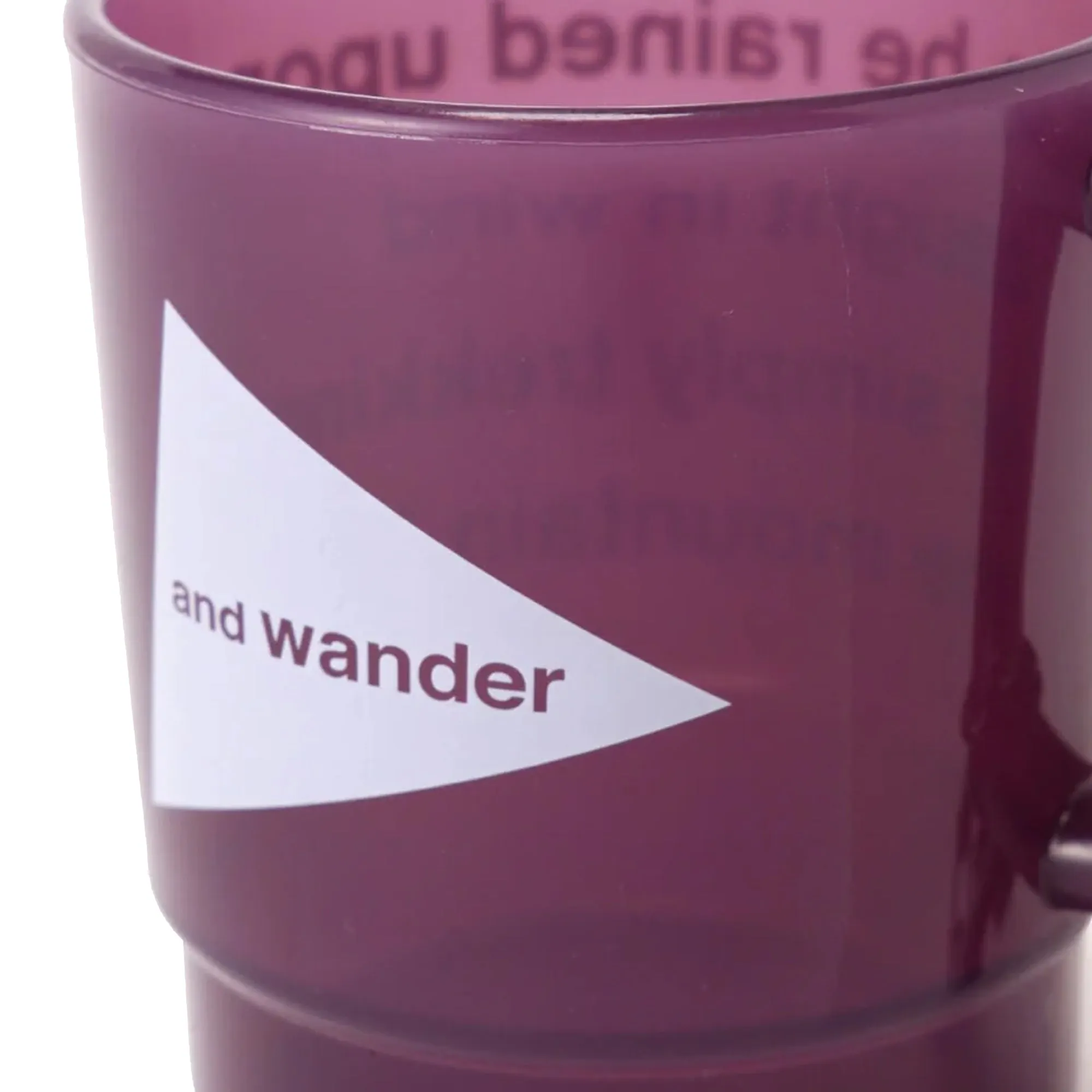 and Wander Logo PP Mug Off White