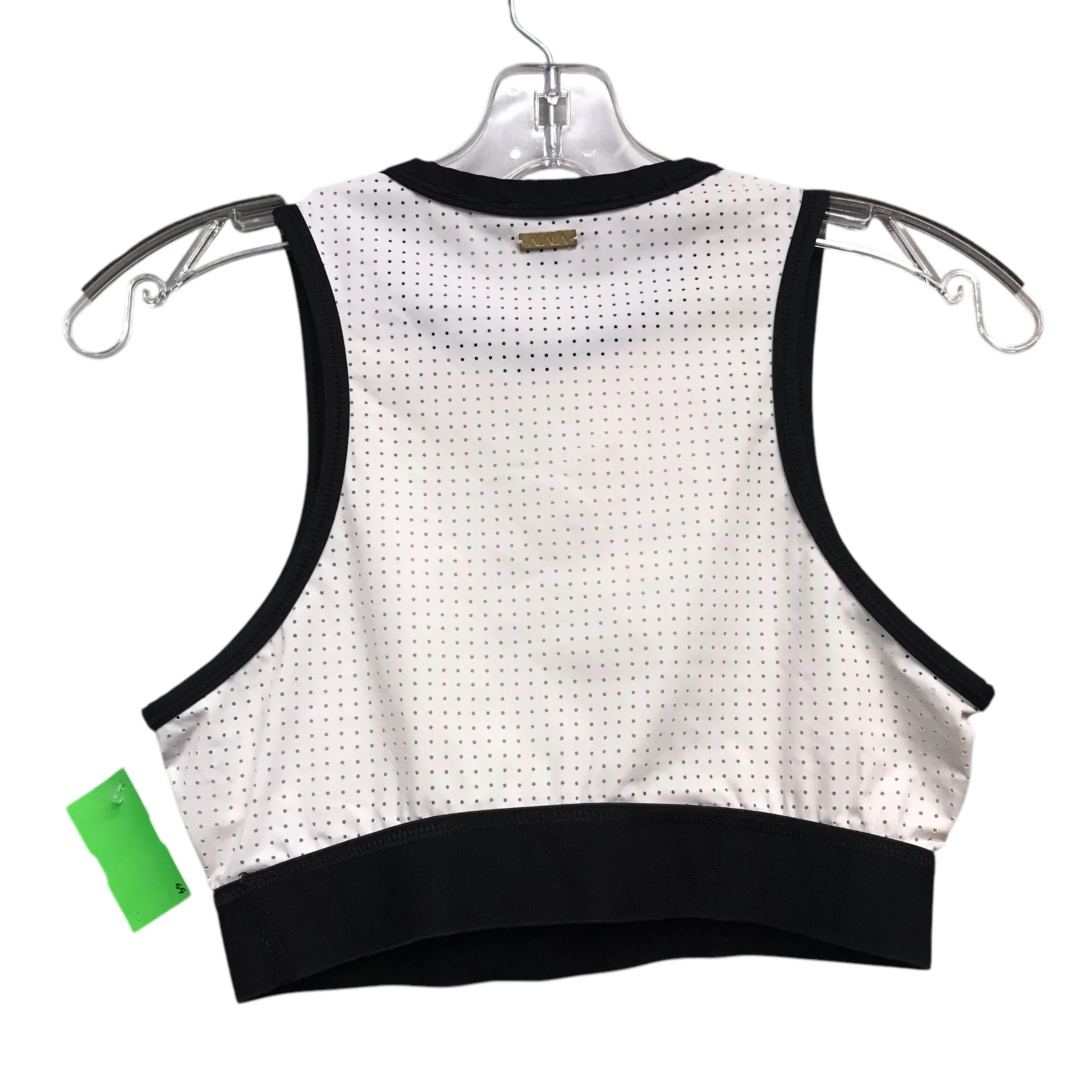 Athletic Bra By Alala In Black & White, Size:S