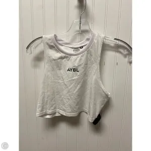 Athletic Tank Top By Cmb In White, Size: M