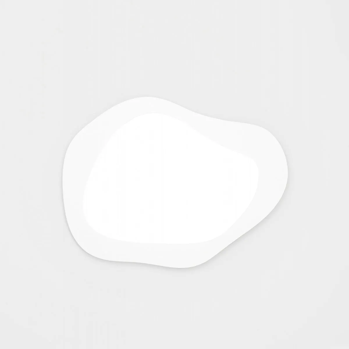 Aura Mirror 65Cm X 85Cm - Snow