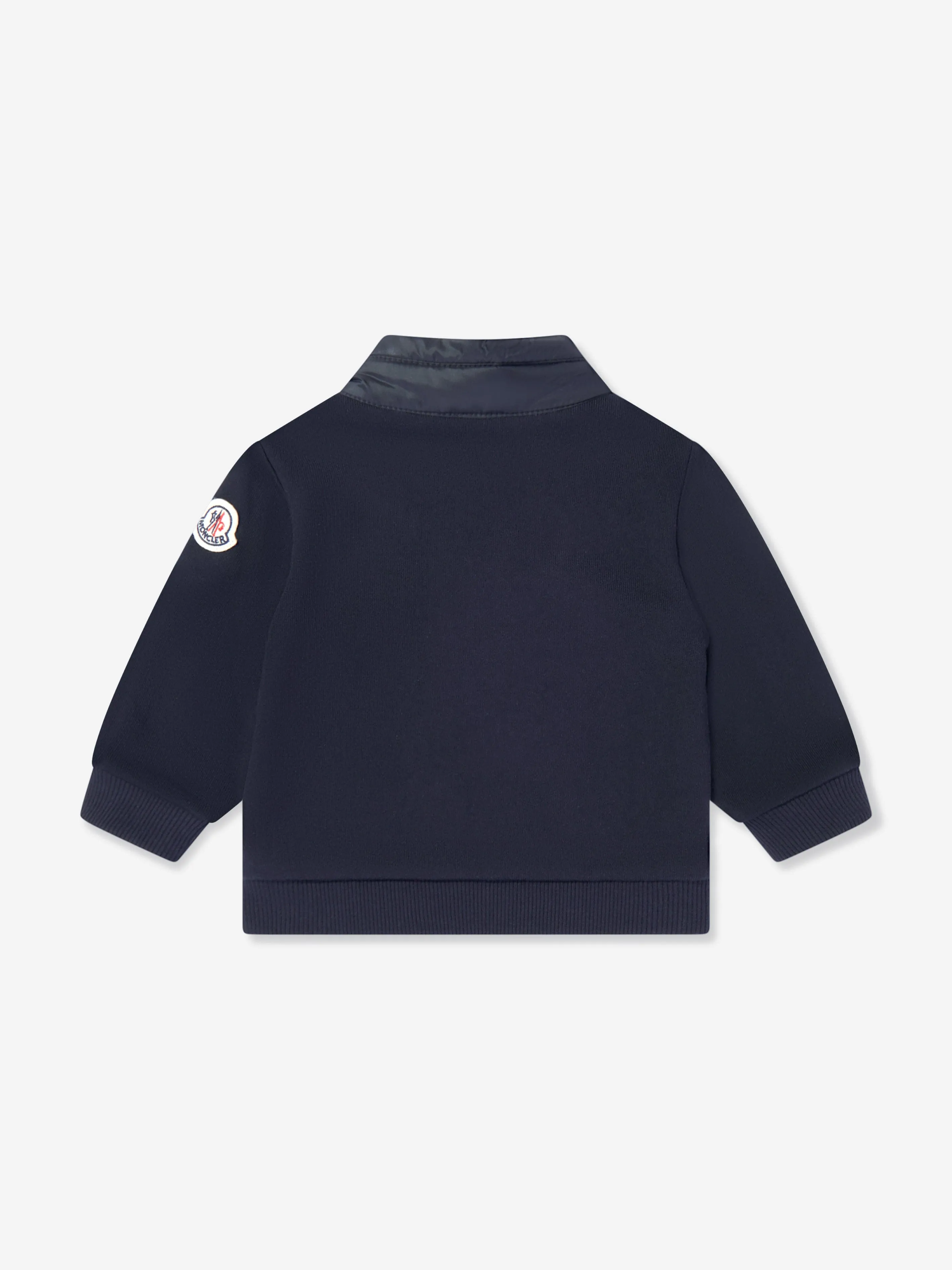 Baby Boys Down Padded Zip Up Top in Navy