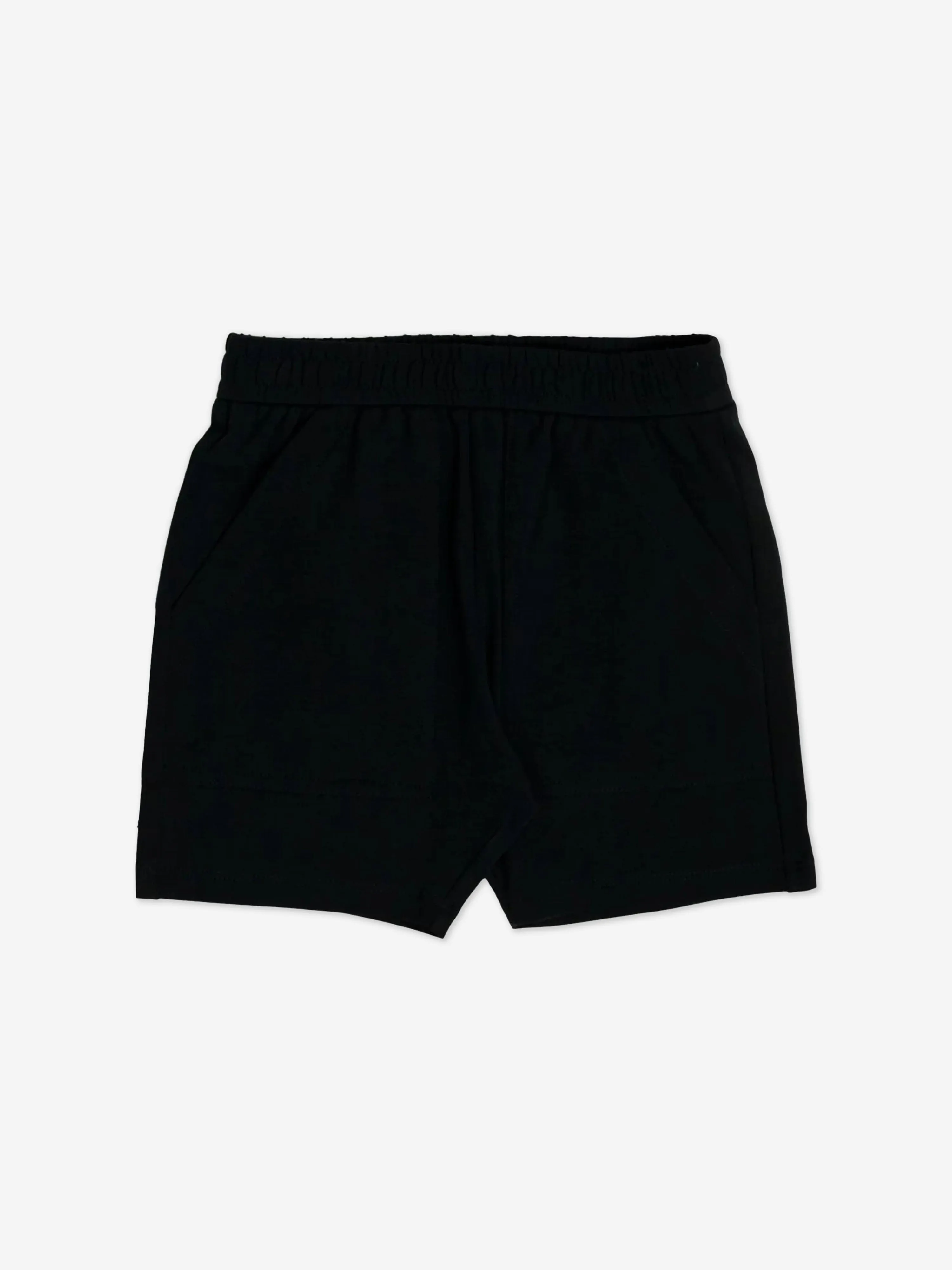 Baby Boys Logo Short Set in White