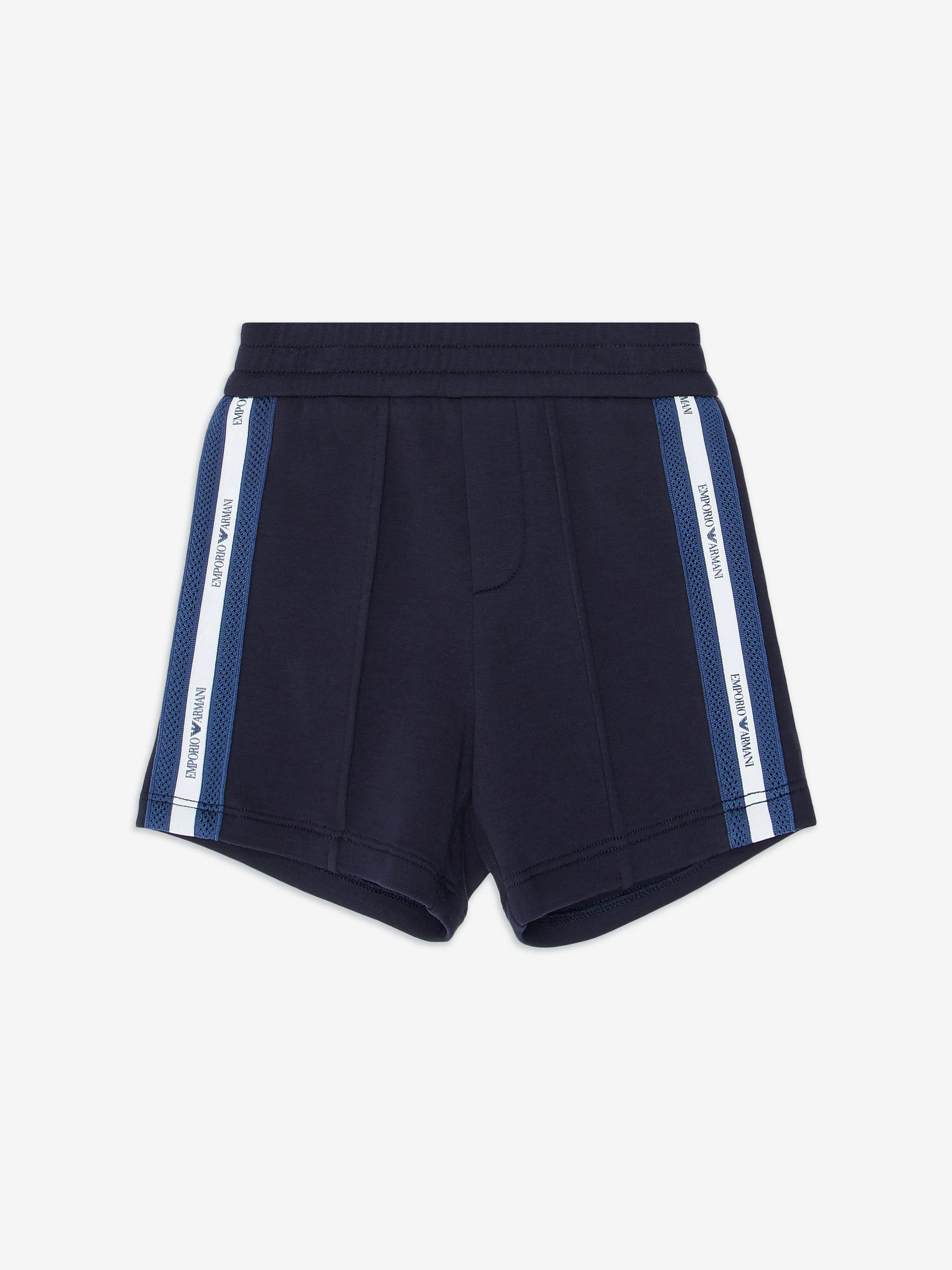 Baby Boys Logo Tape Short Set in Navy
