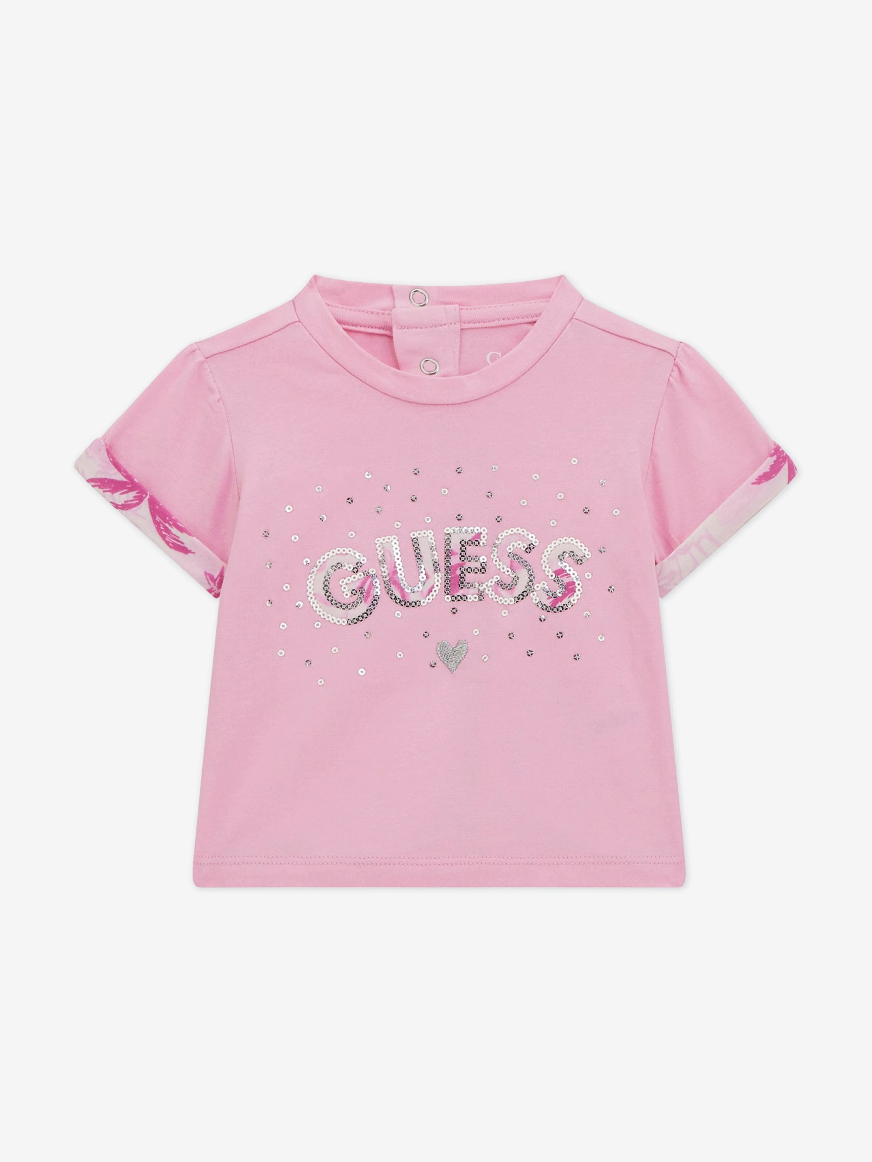 Baby Girls Short Set in Pink