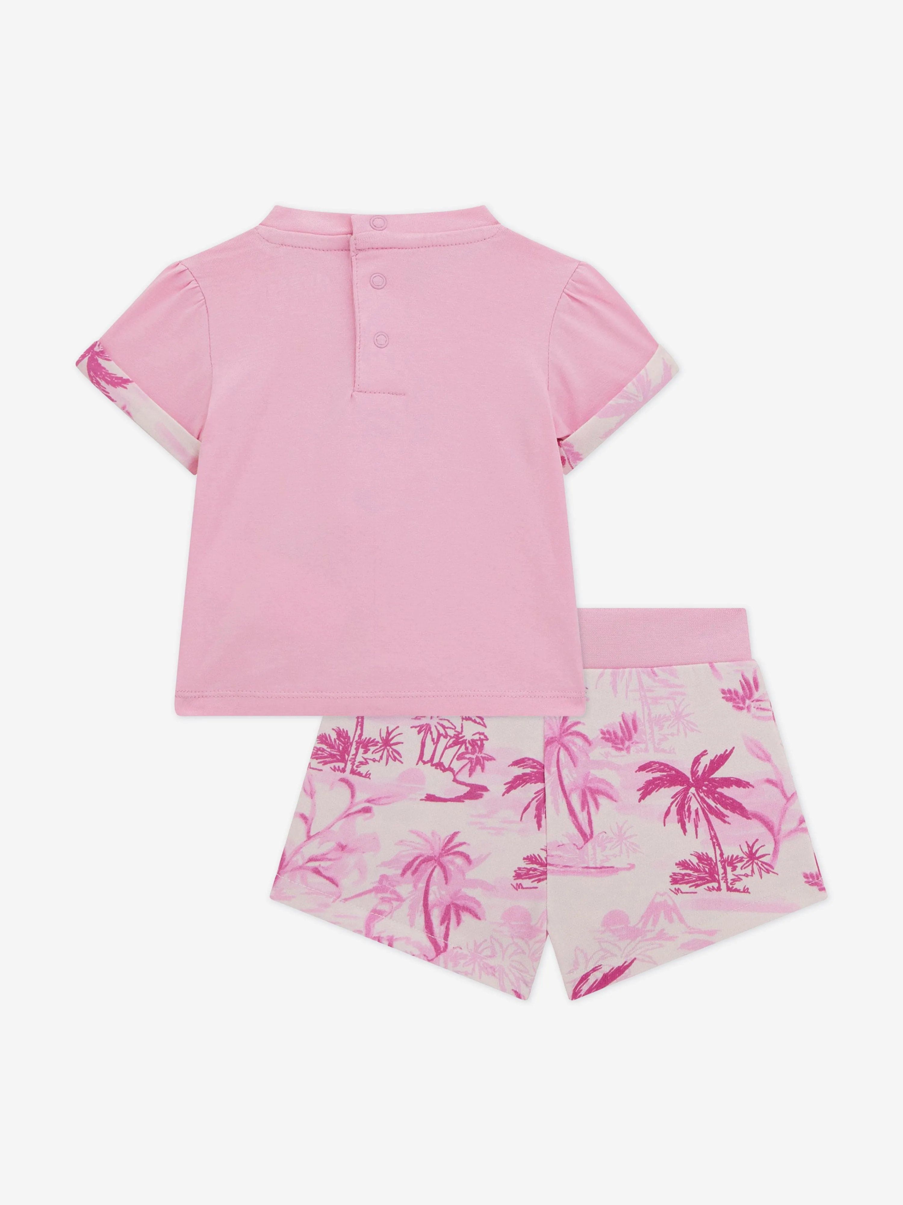 Baby Girls Short Set in Pink