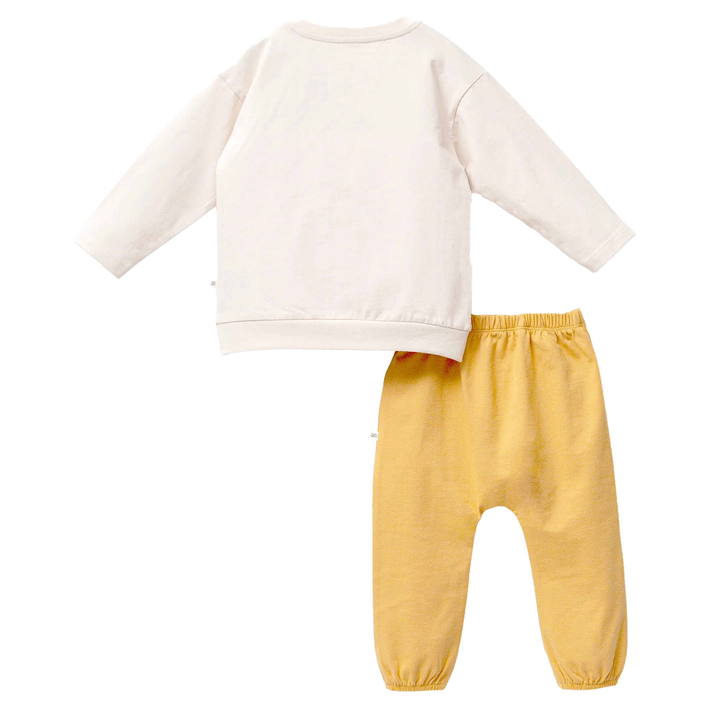 Beige Chicken Graphic Outfit