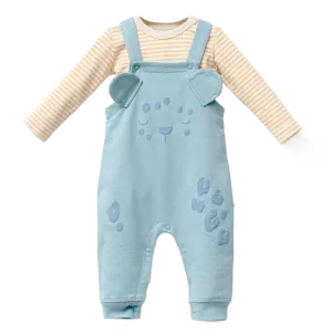 Blue Tiger Overalls Outfit