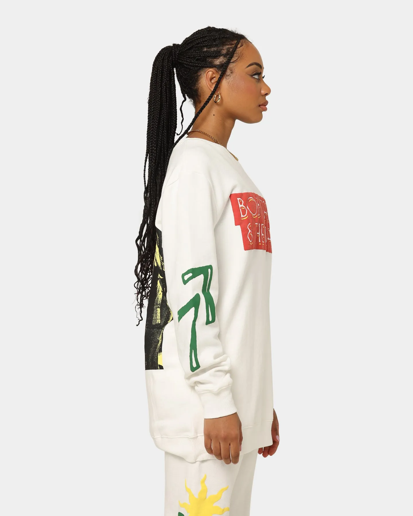 Bob Marley The Wailers Exodus Crewneck Off White