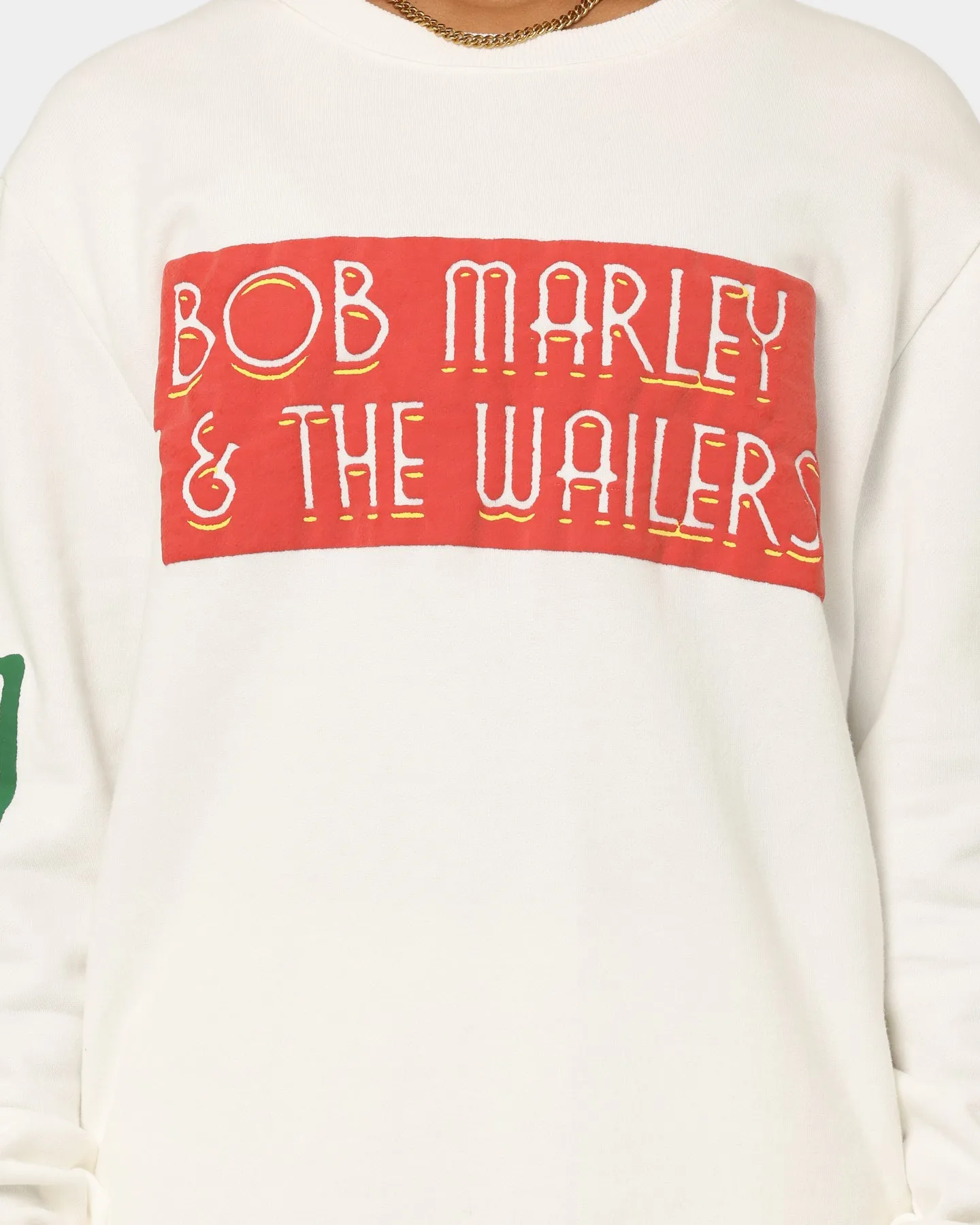 Bob Marley The Wailers Exodus Crewneck Off White