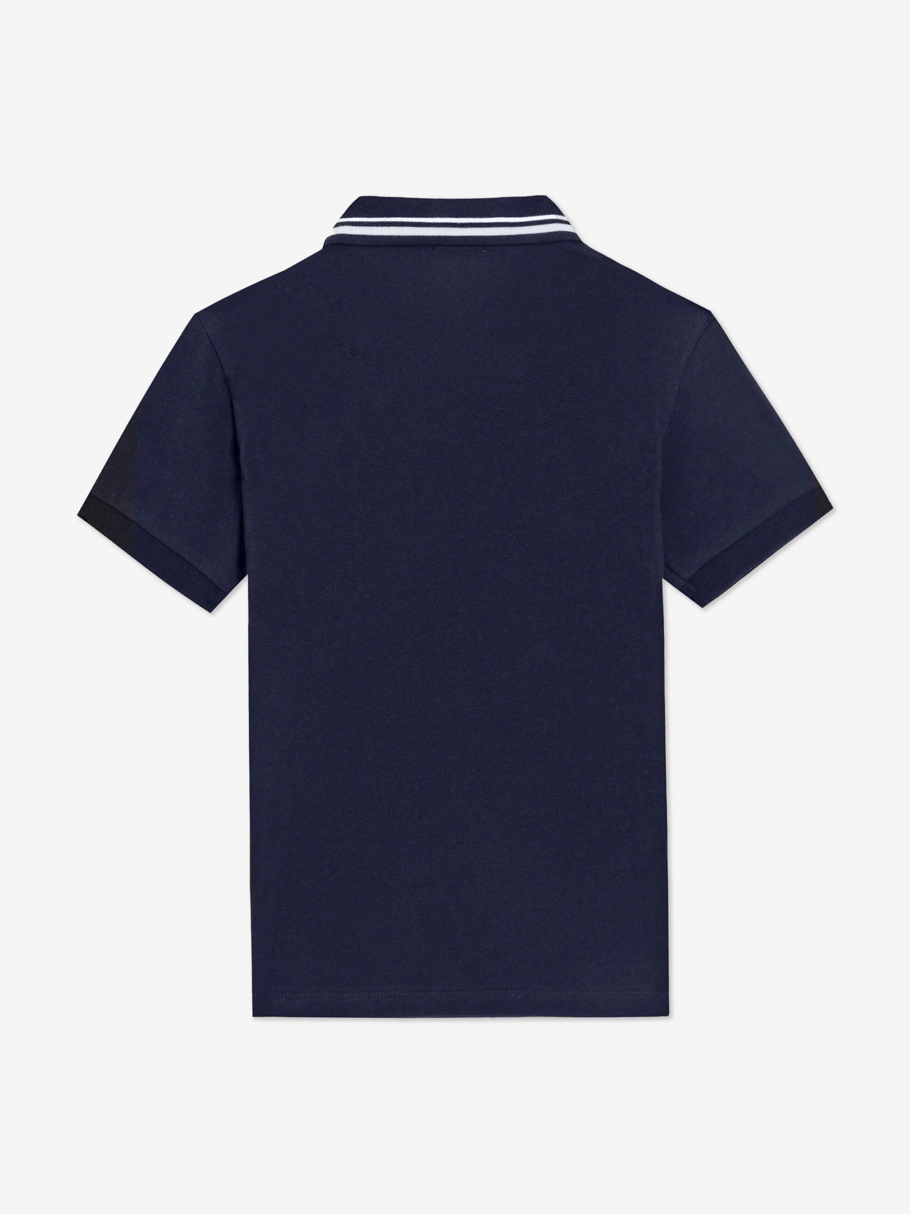 Boys Bandana Pocket Polo Shirt in Navy