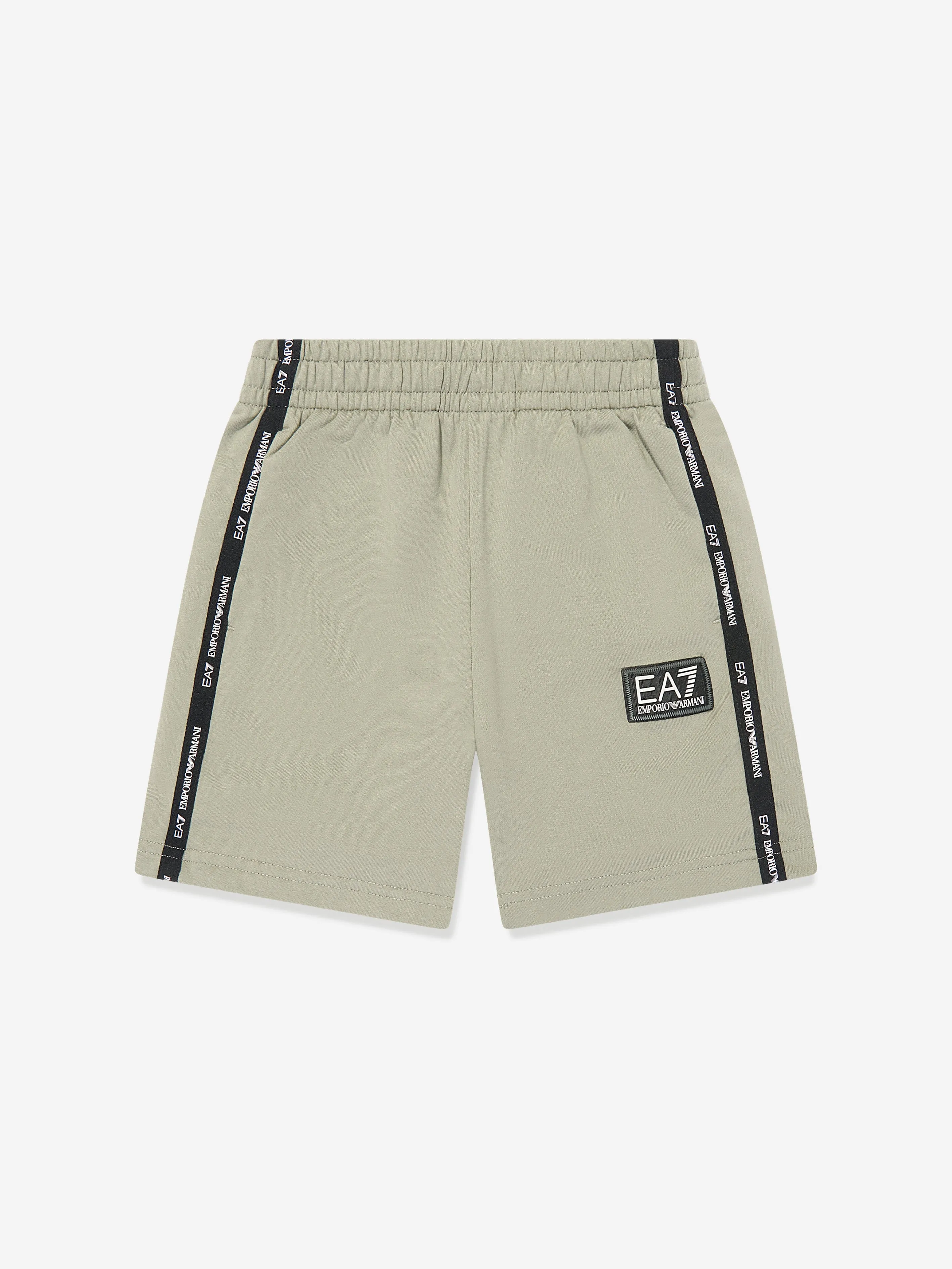 Boys Logo Bermuda Shorts in Grey