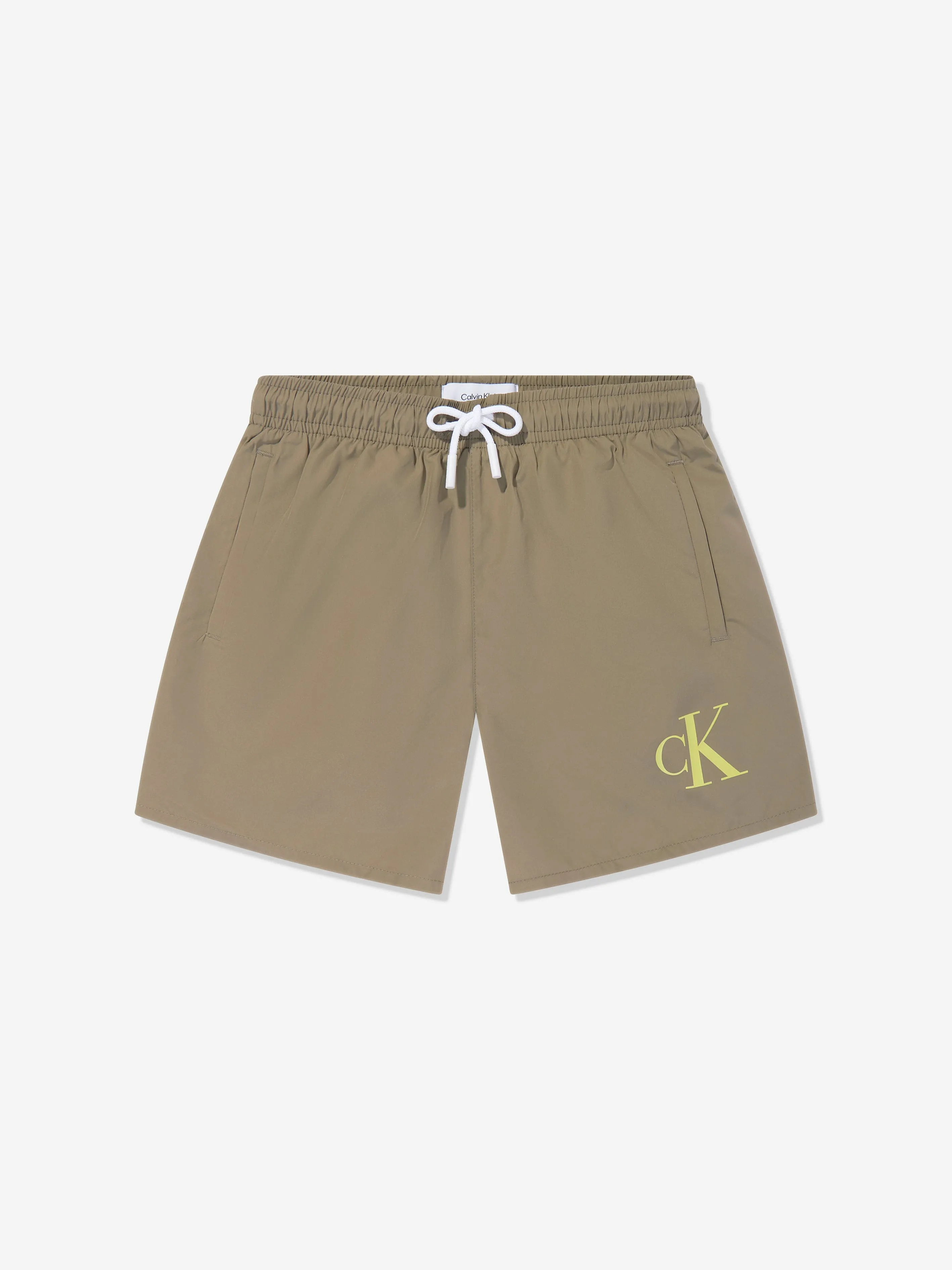 Boys Logo Swim Shorts in Green