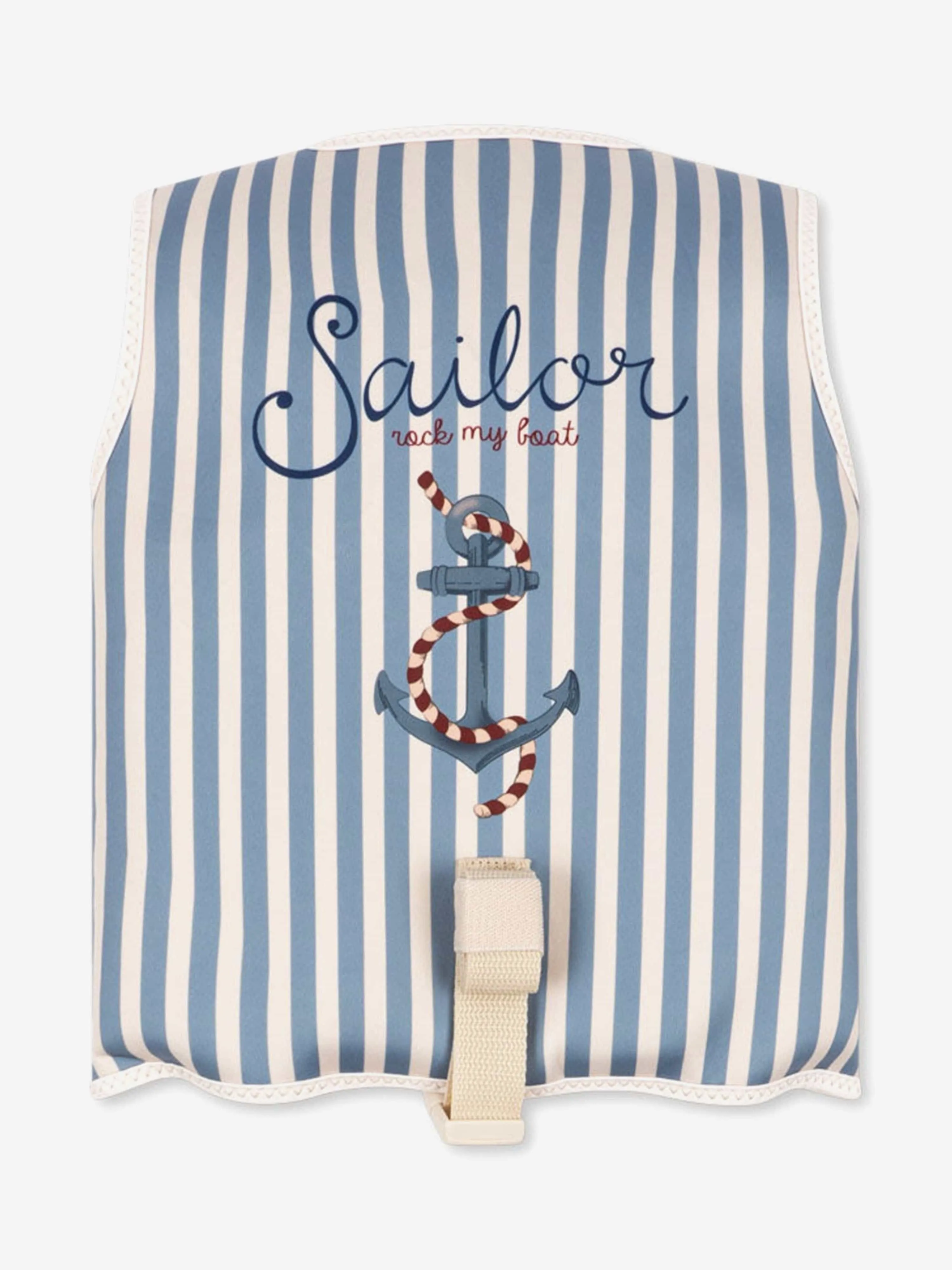 Boys Striped Ellis Swim Vest in Blue