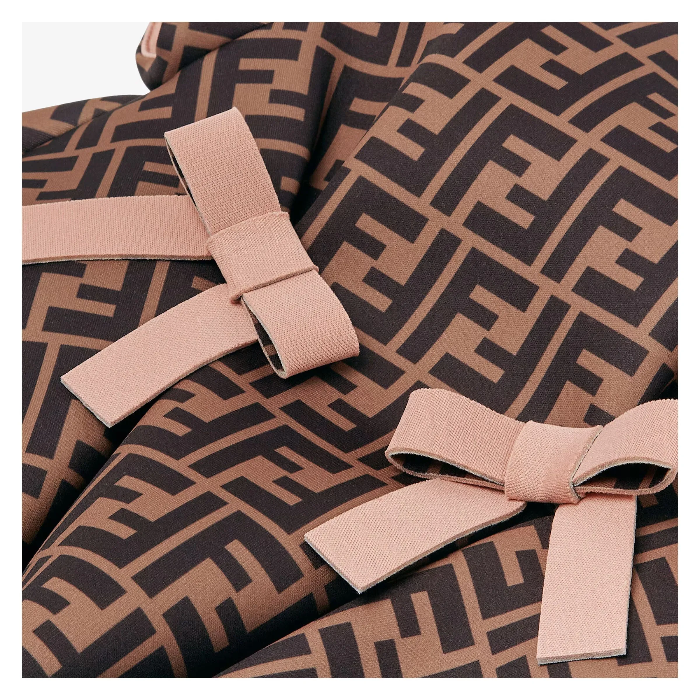 Brown & Pink Dress