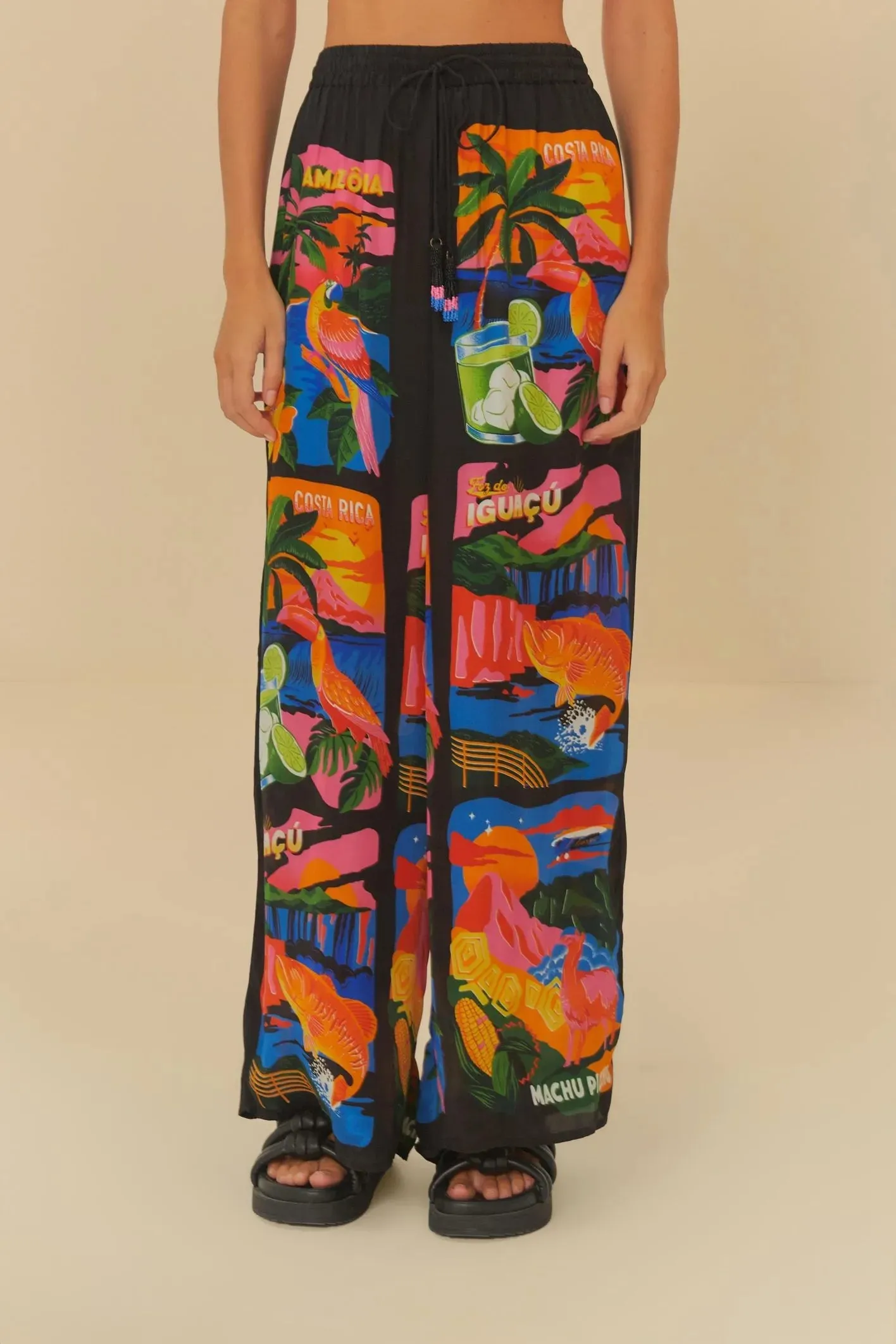 Calça Pantalona Latina