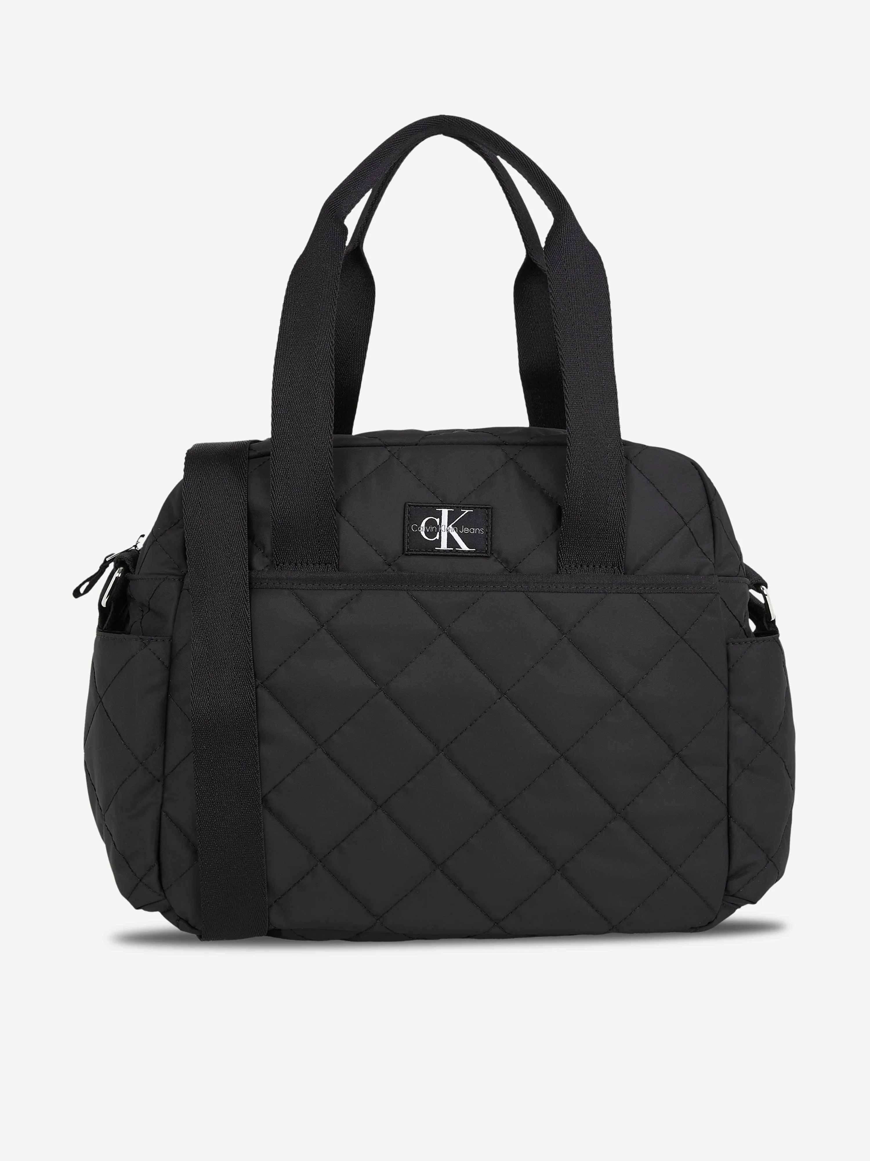 Calvin Klein Baby Quilted Changing Bag in Black (35.5cm)