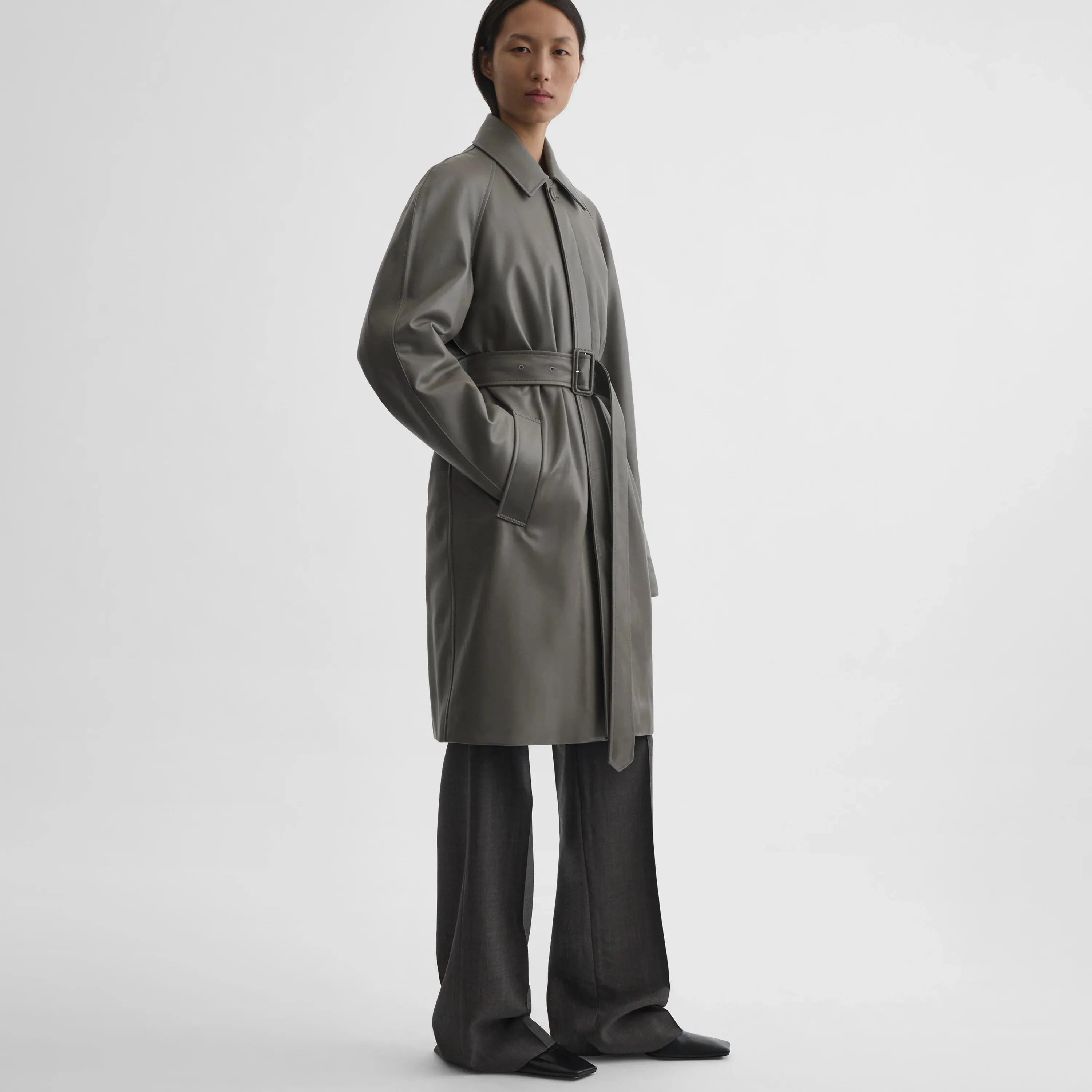 CAR COAT | fog leather