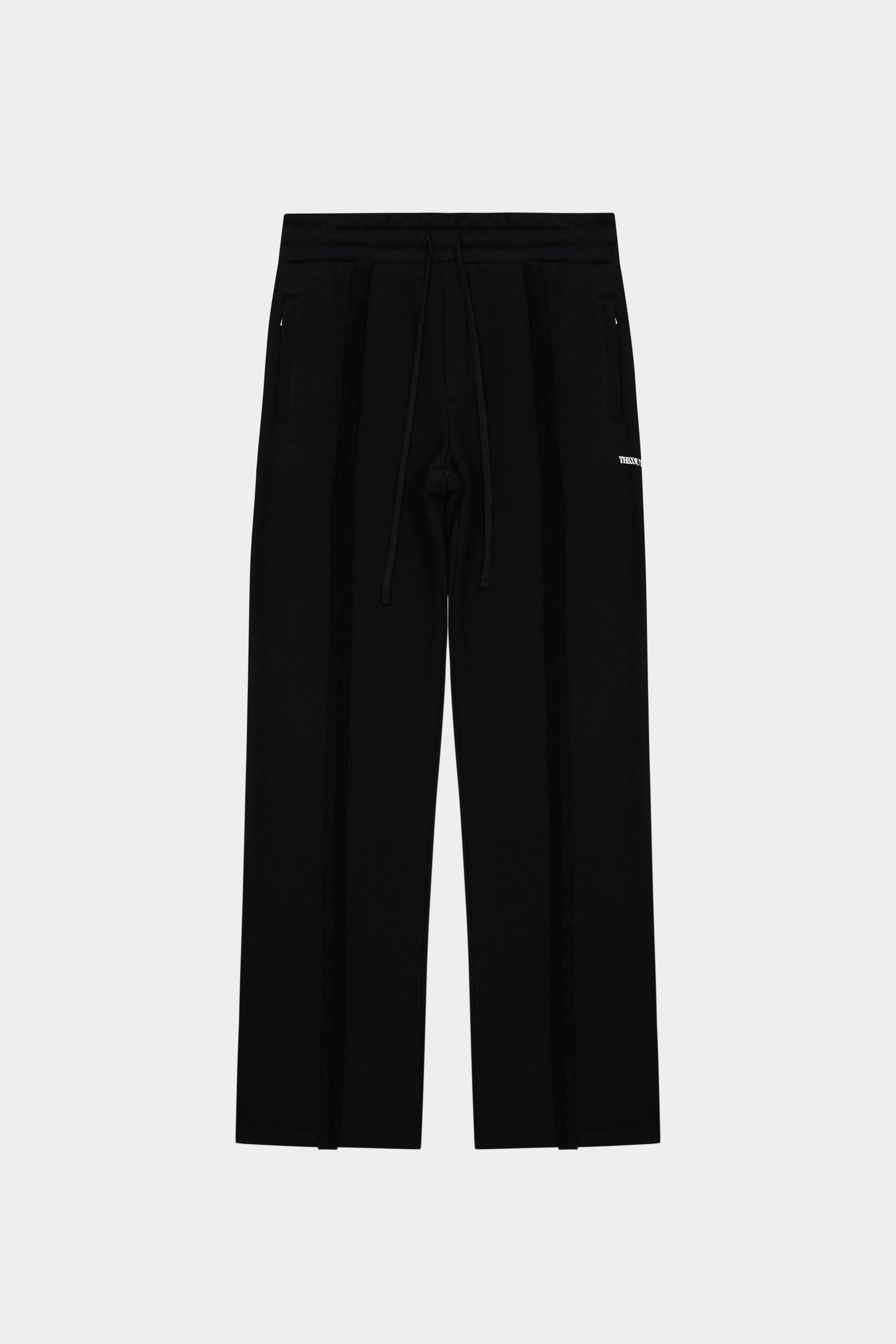 COPYRIGHT STRAIGHT LEG JOGGERS - BLACK