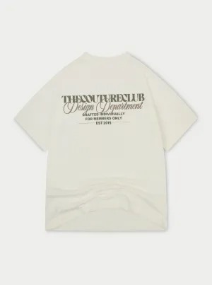 DESIGN DEPARTMENT GRAPHIC T-SHIRT - KHAKI