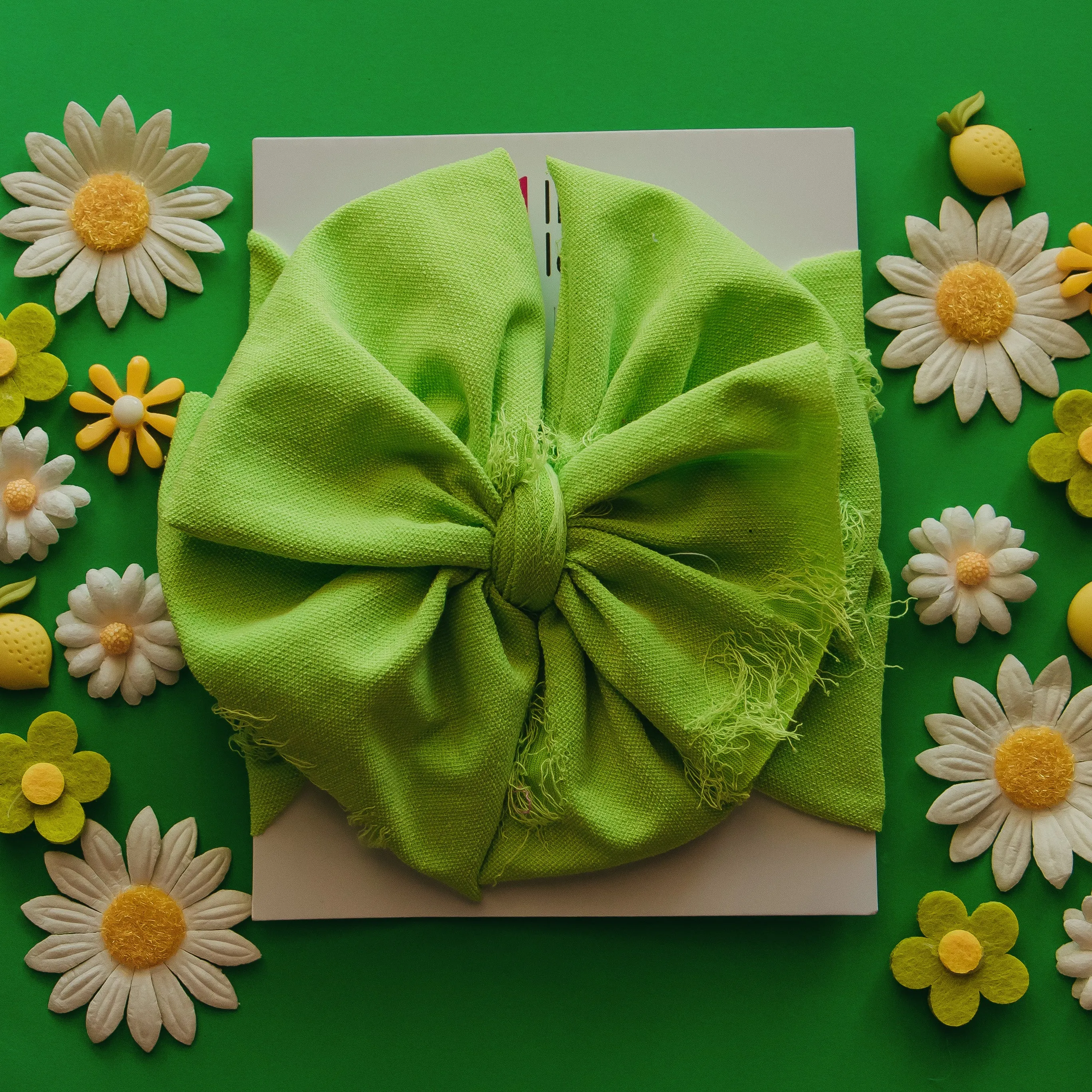Distressed Green Headwrap