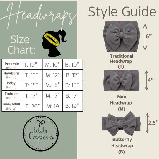 Distressed Purple Headwrap
