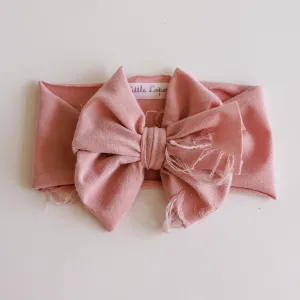 Distressed Rose Headwrap