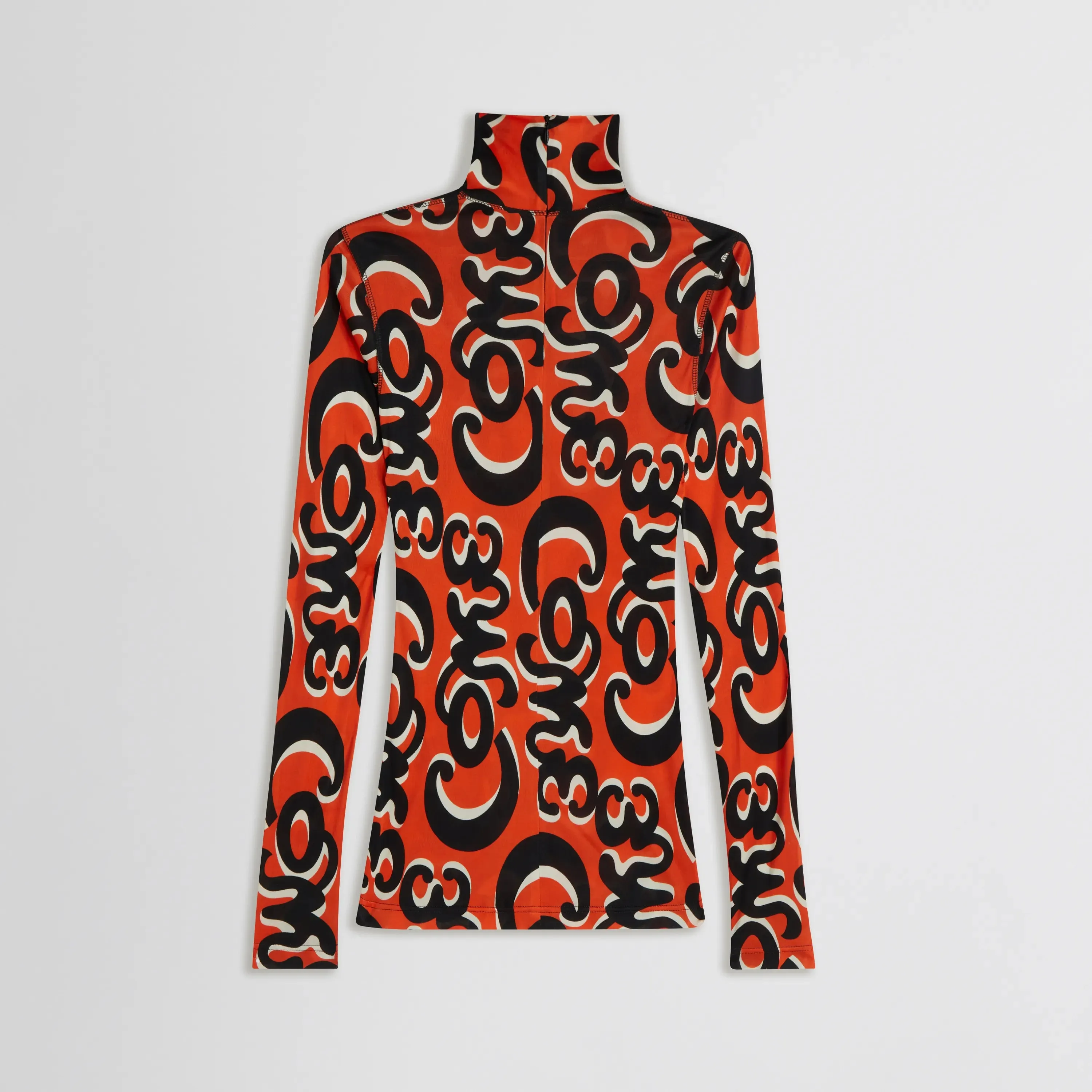 DOODLE TOP | red black jersey