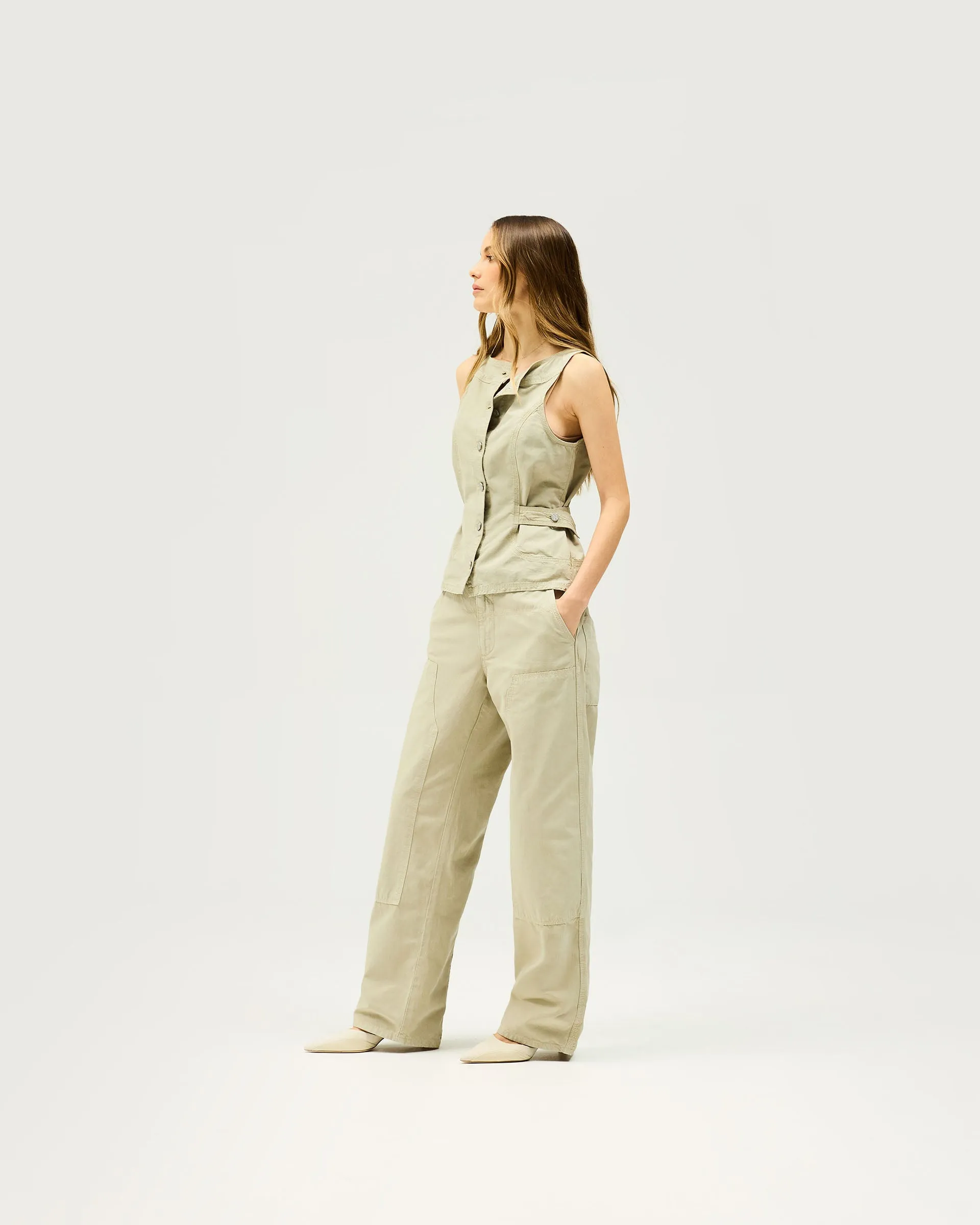 Galaxy Jean - Mid Green