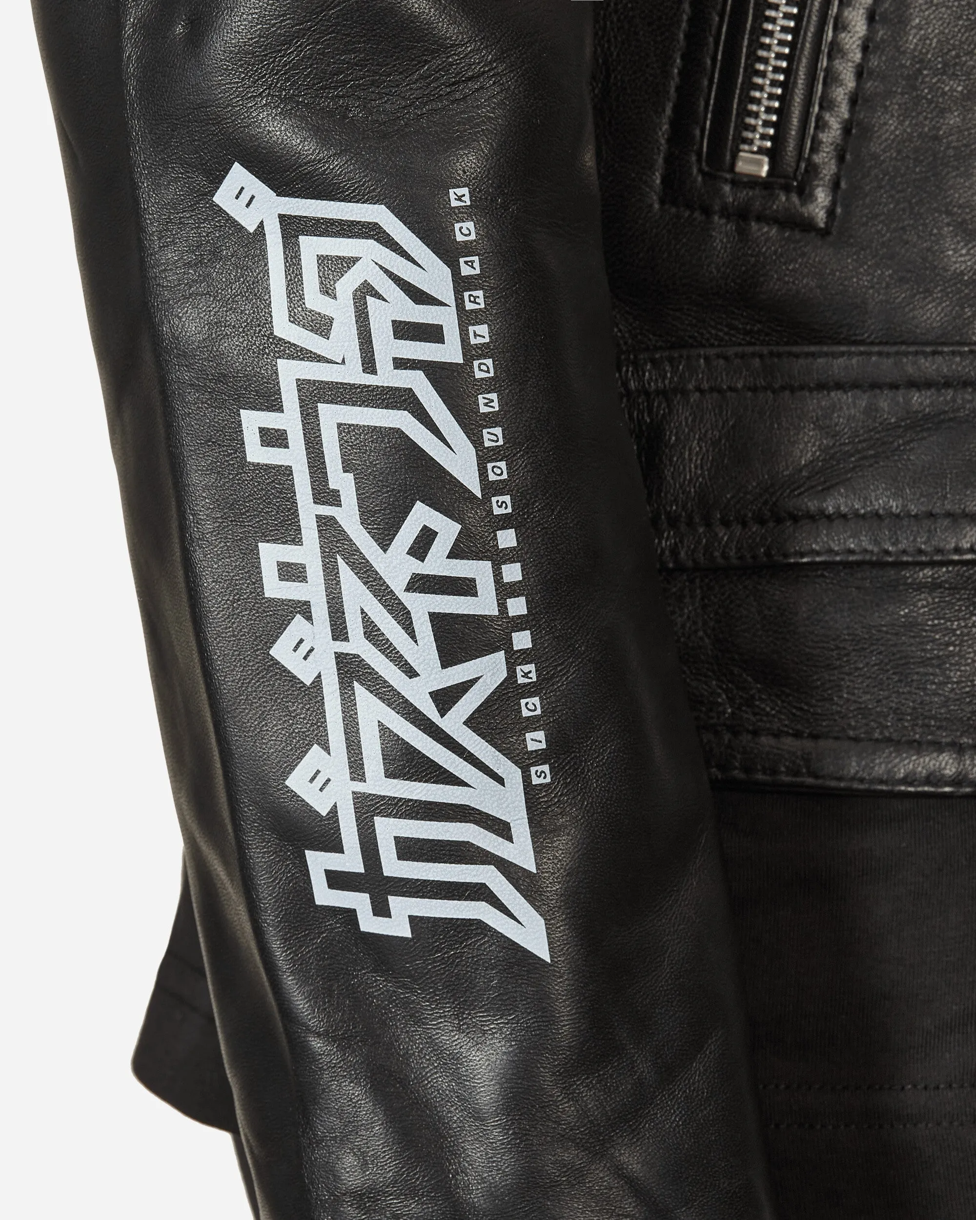 Gaznevada Leather Jacket Black