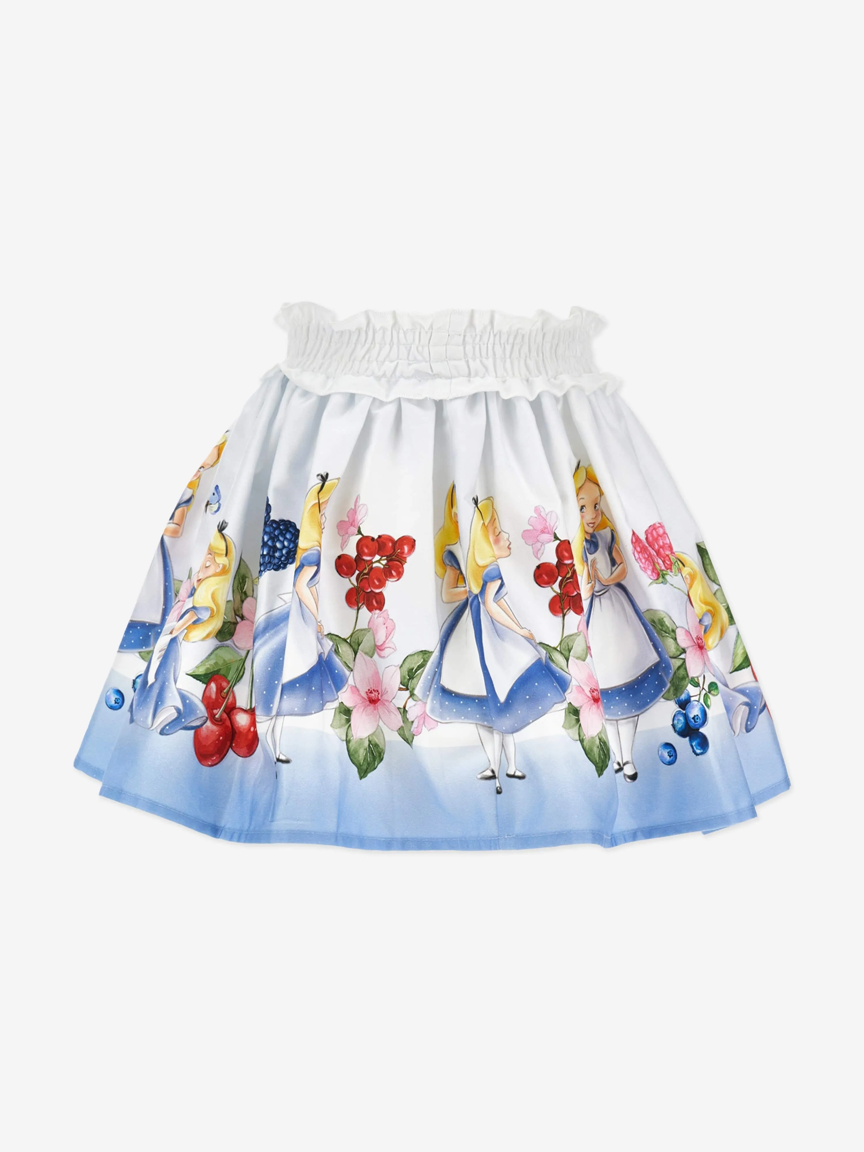 Girls Alice In Wonderland Skirt in Blue