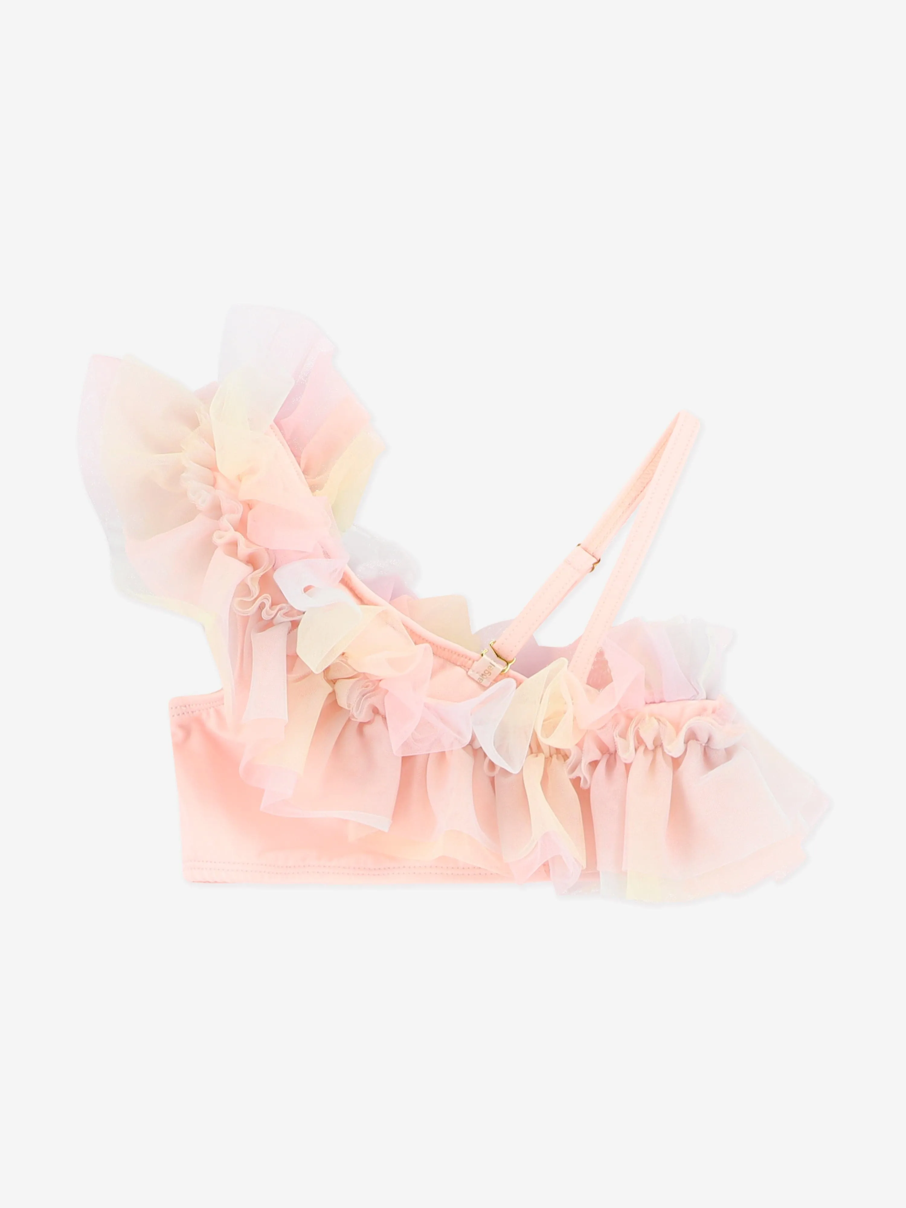 Girls Athens Rainbow Bikini in Pink