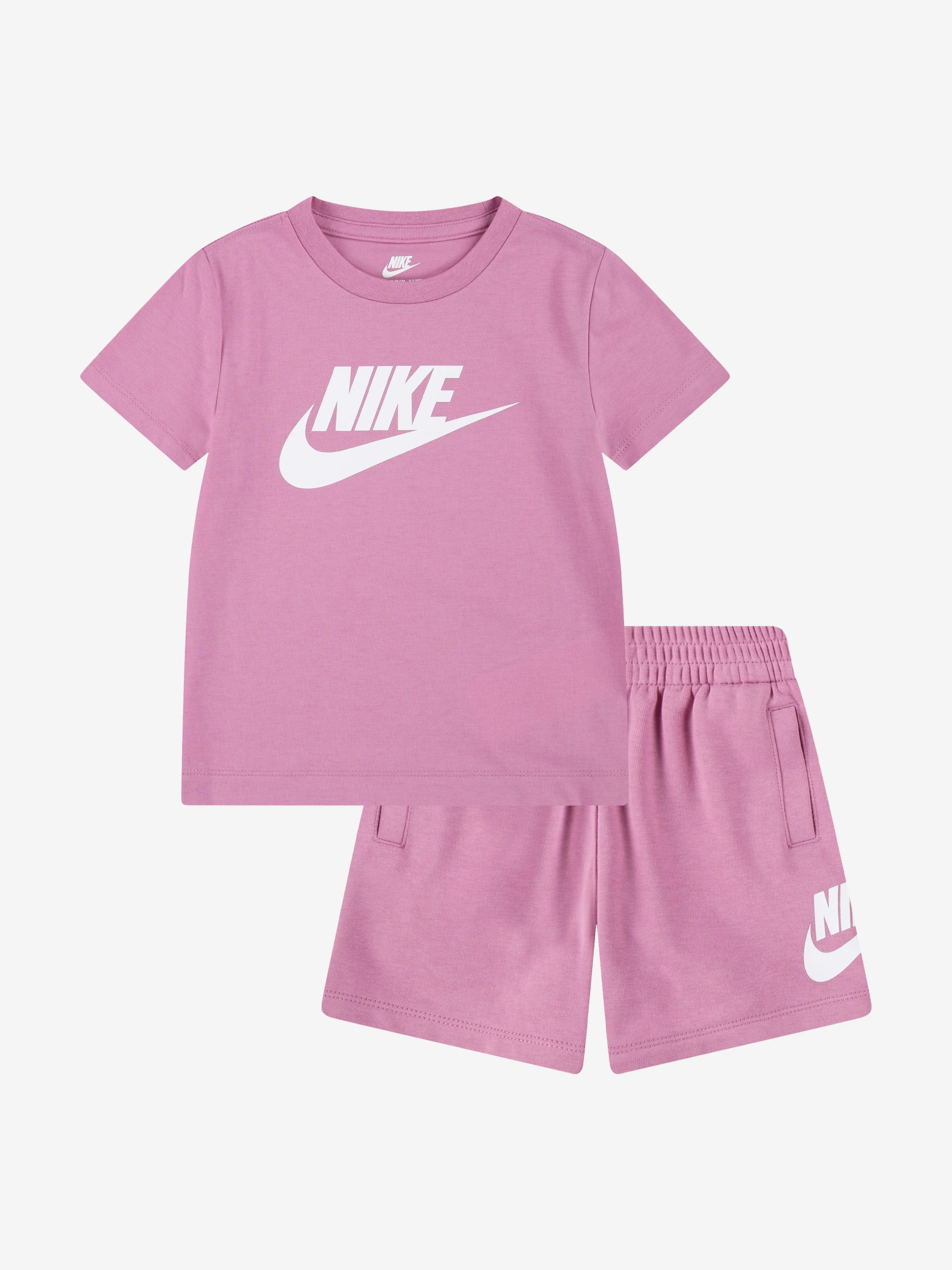 Girls Club T-Shirt and Shorts Set in Pink