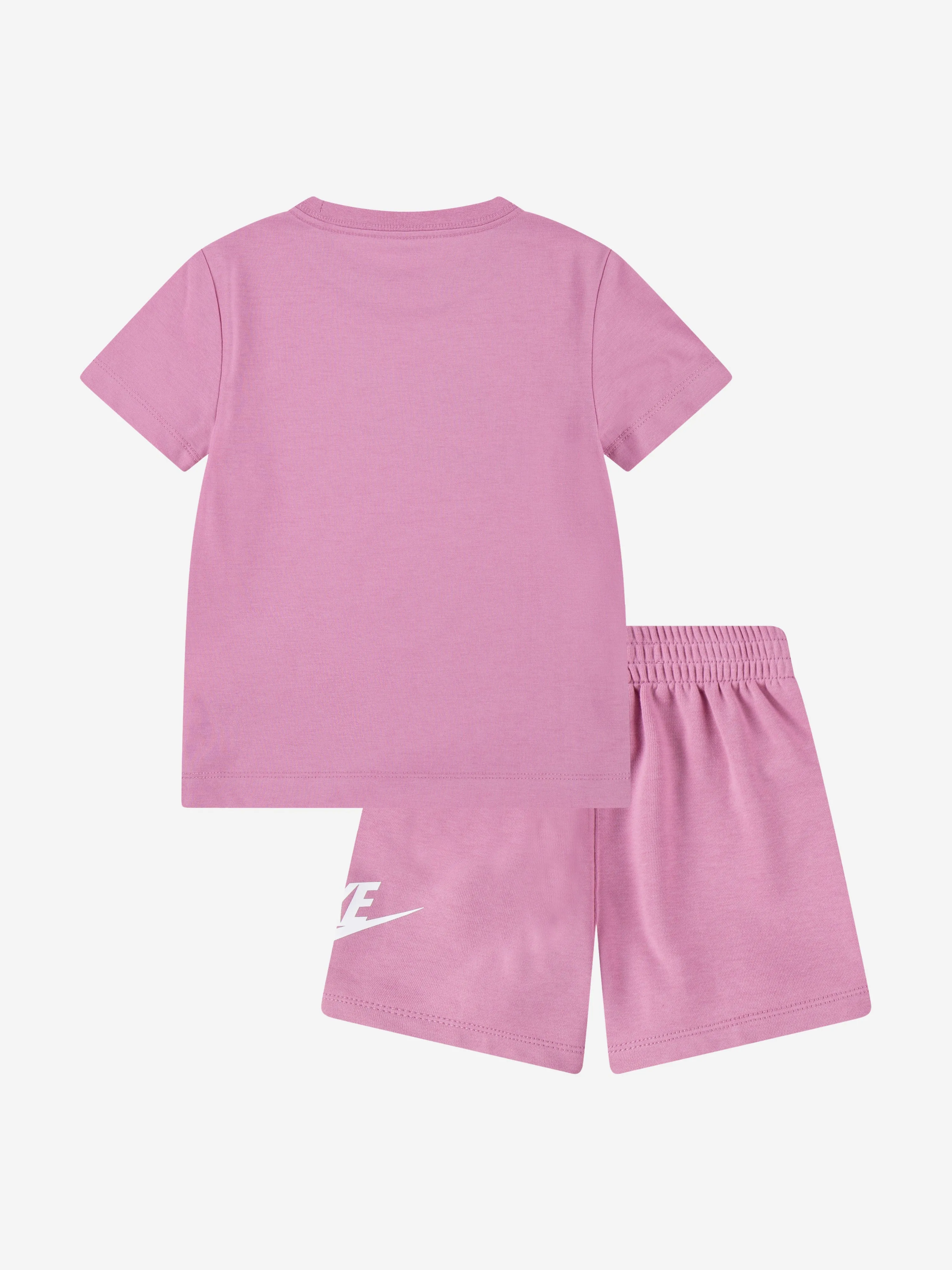 Girls Club T-Shirt and Shorts Set in Pink