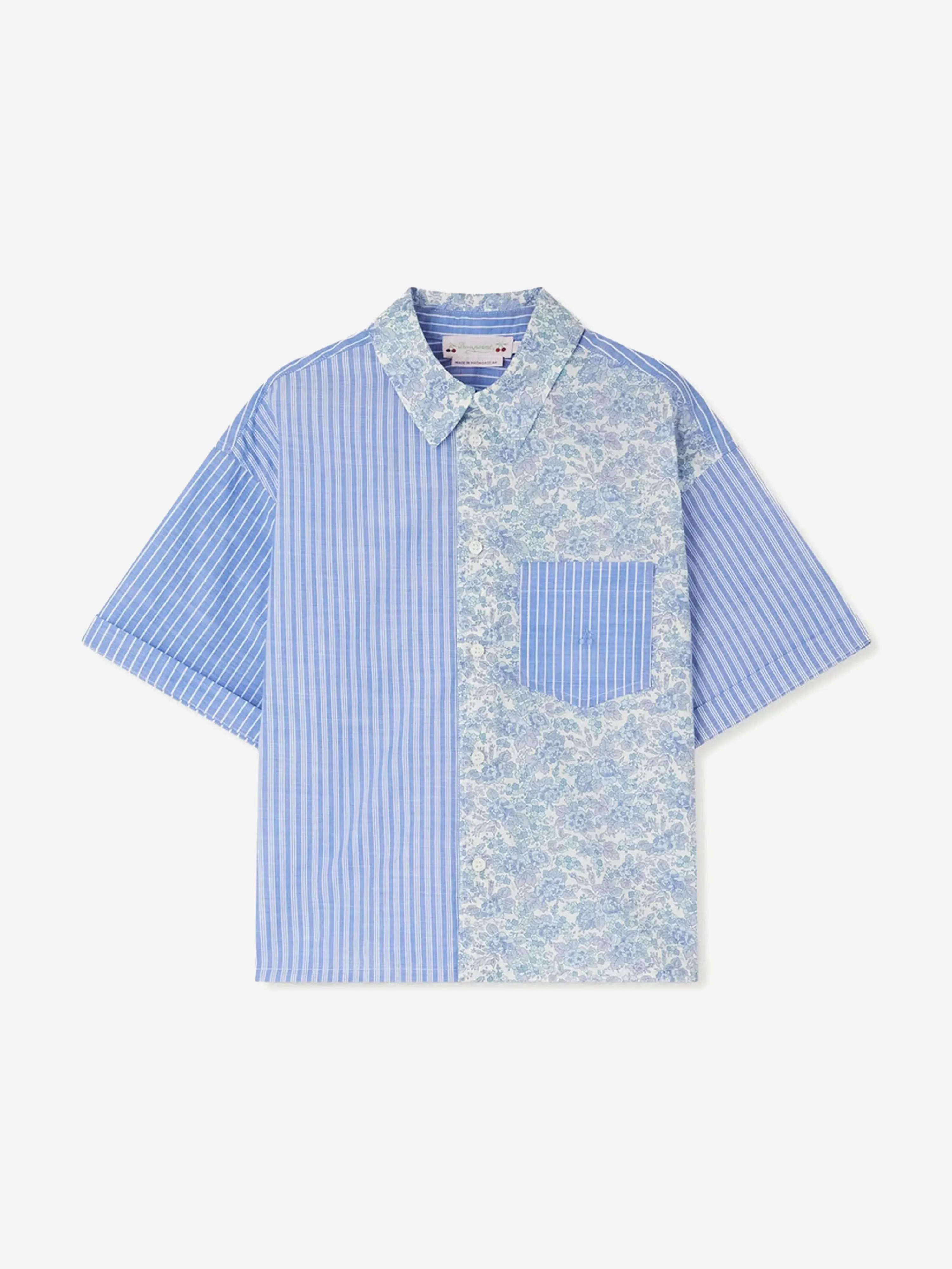 Girls Elyas Blouse in Blue