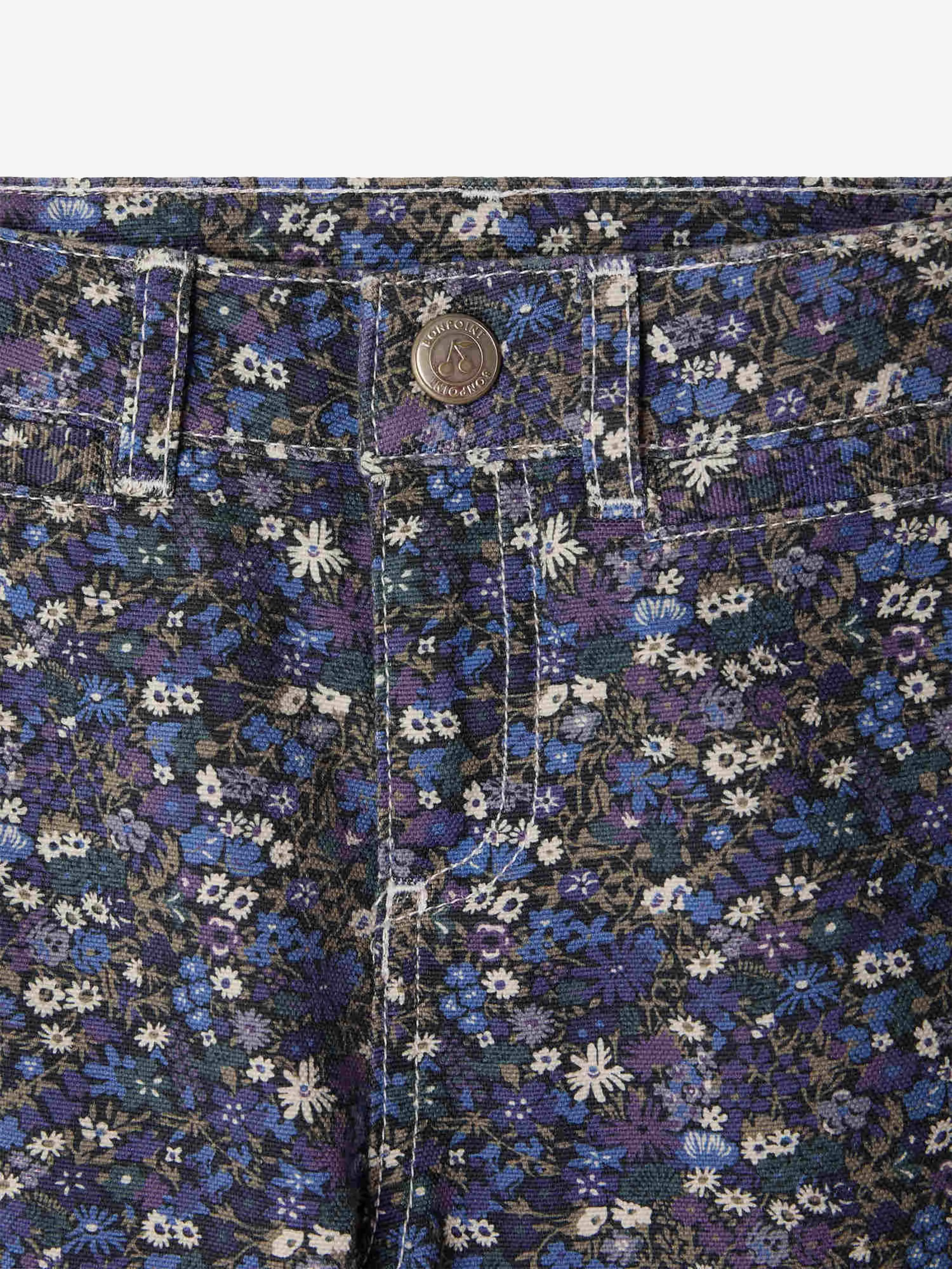 Girls Gersande Wide Leg Jeans in Blue