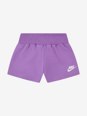 Girls Jersey Shorts in Purple