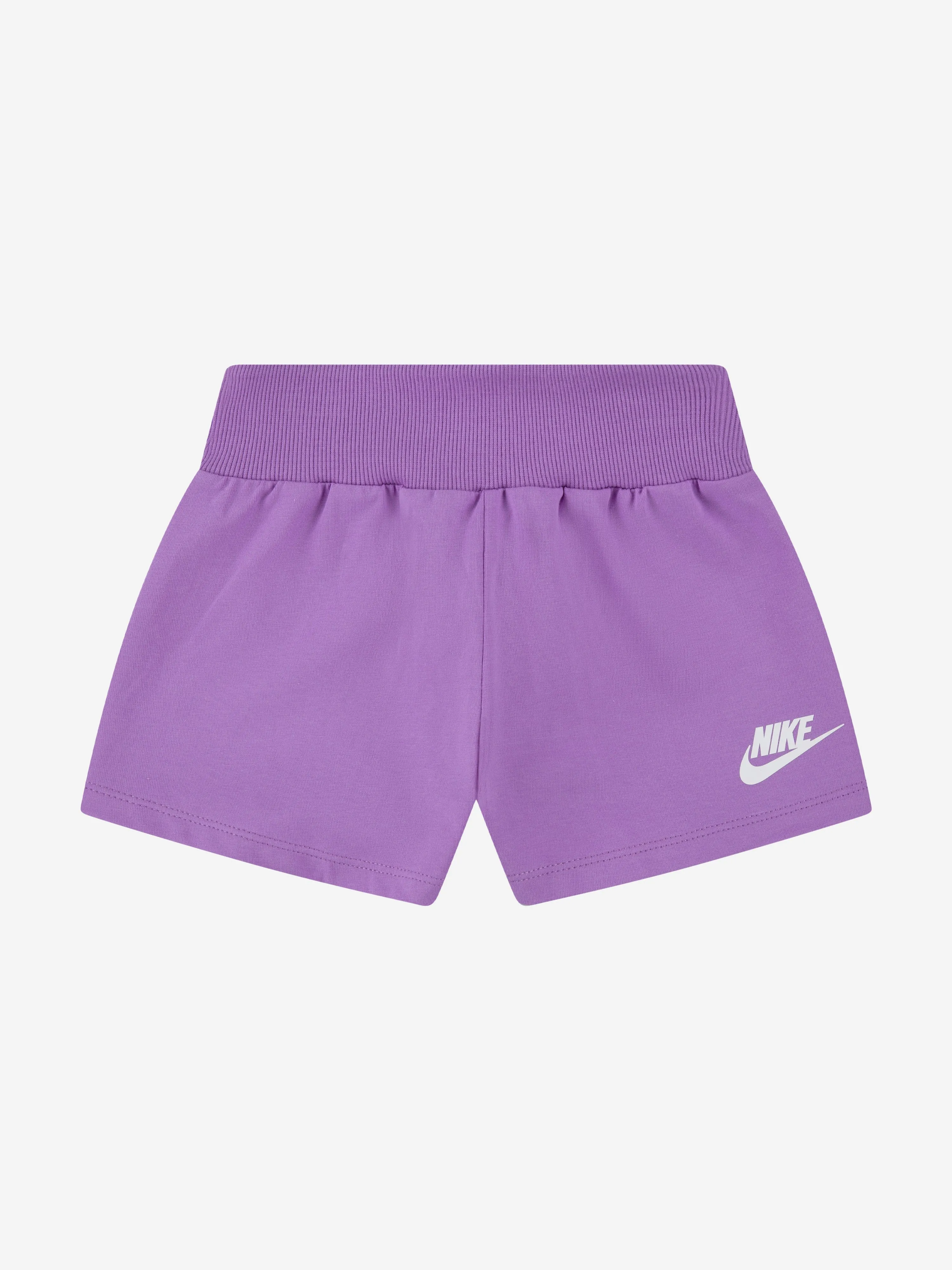 Girls Jersey Shorts in Purple