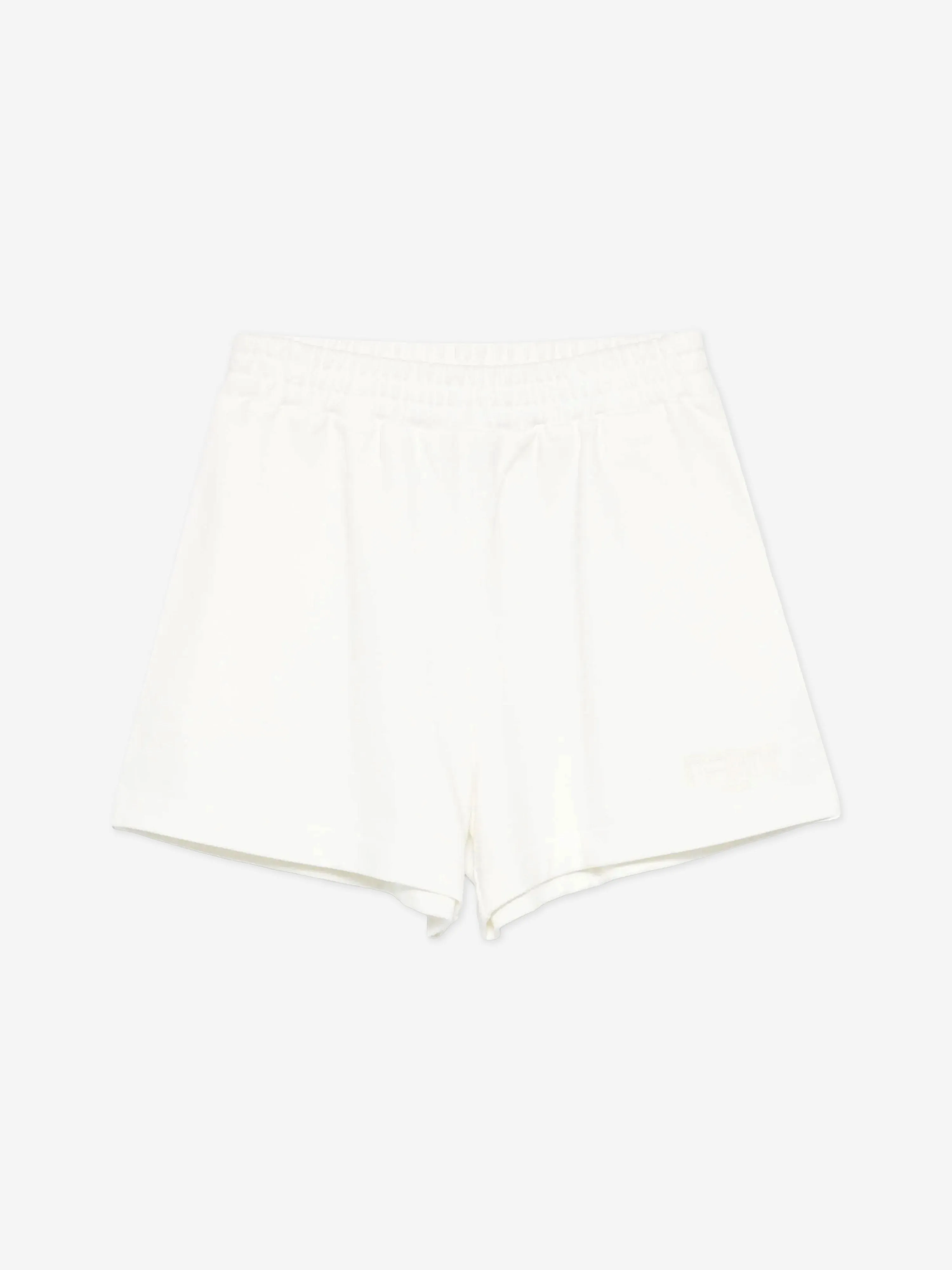 Girls Logo Shorts in White