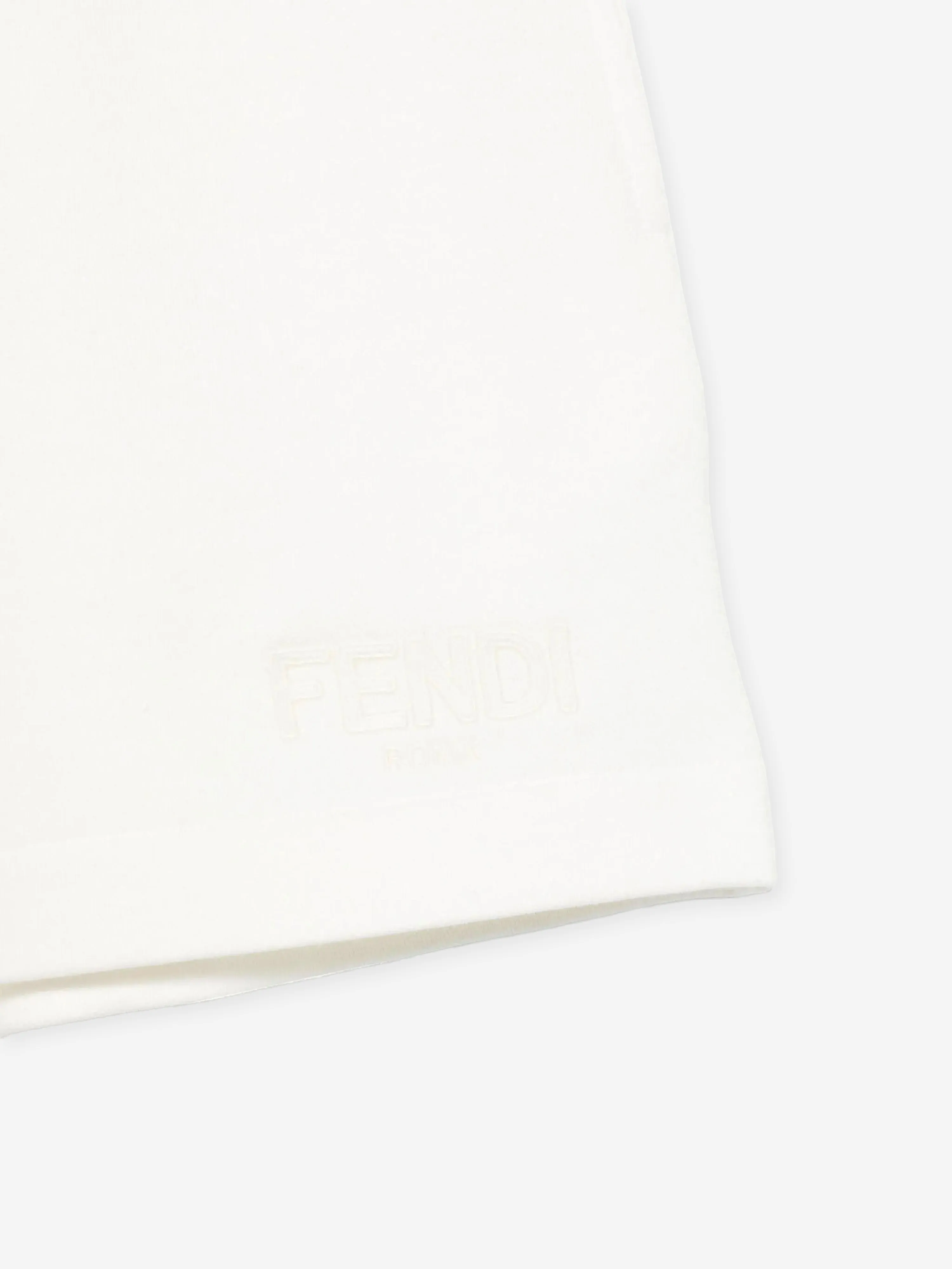 Girls Logo Shorts in White