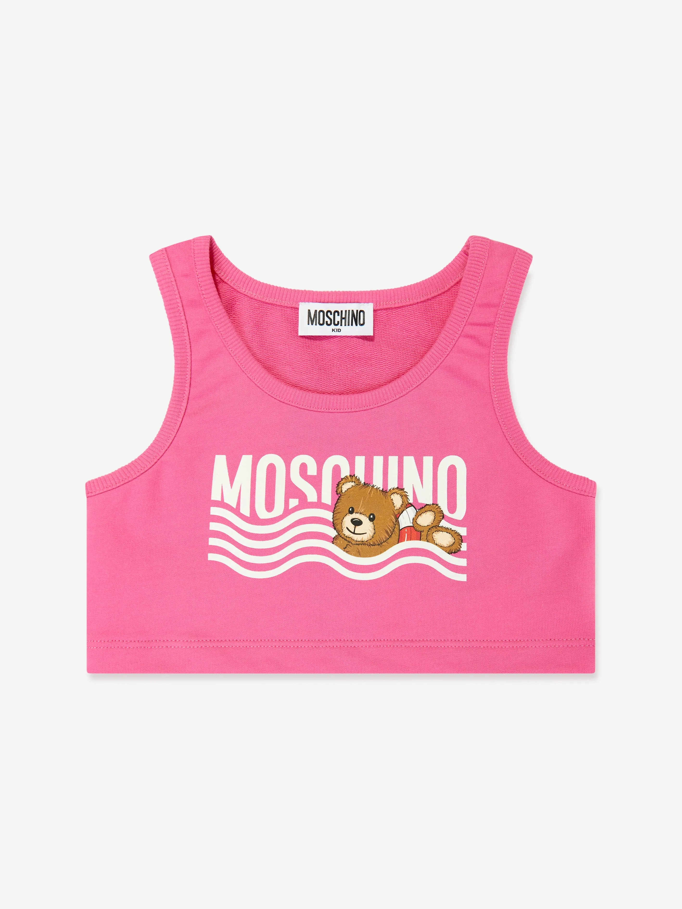 Girls Logo Top and Shorts Set in Pink