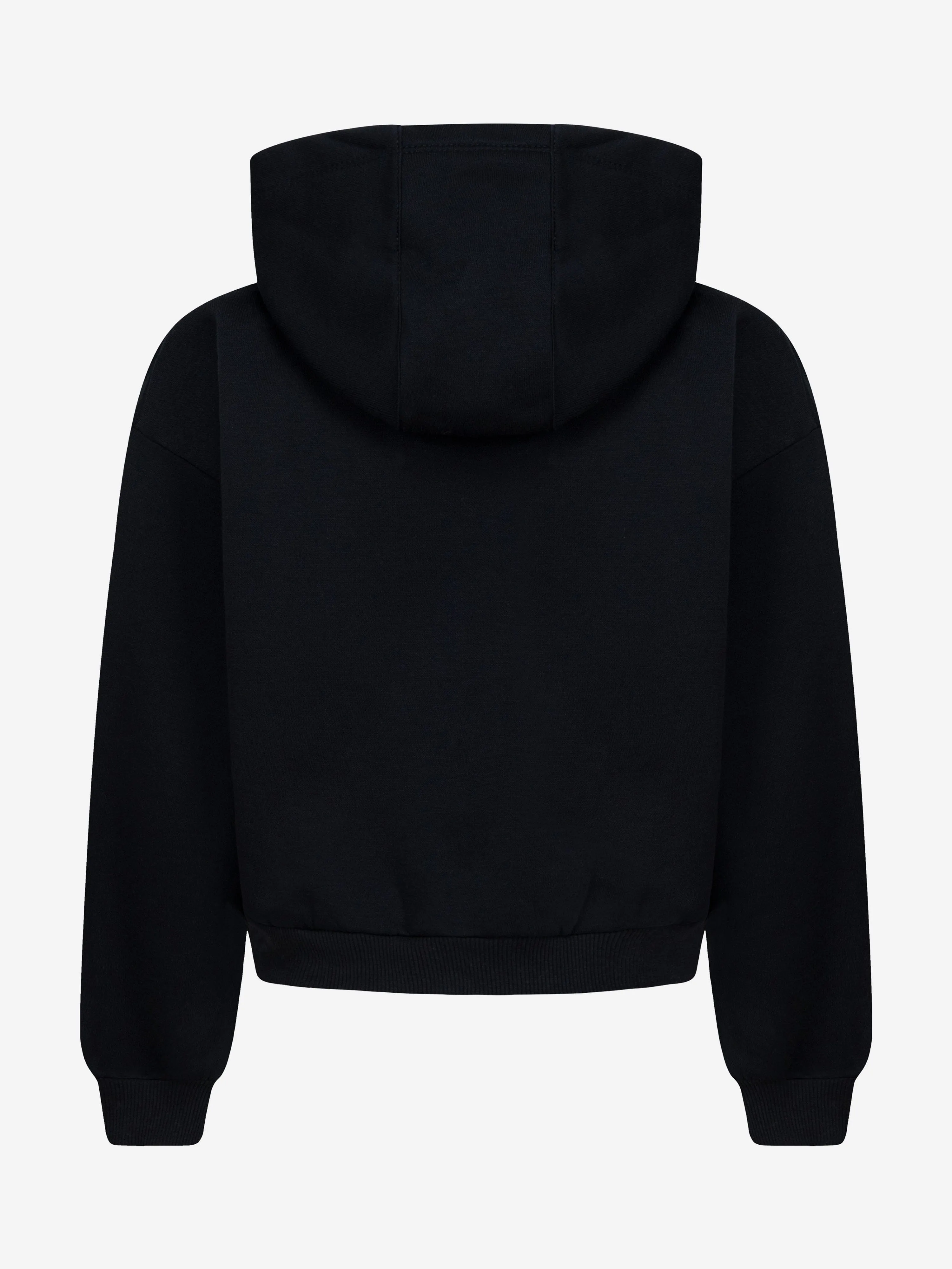 Girls NSW Club Fleece Boxy Hoodie in Black