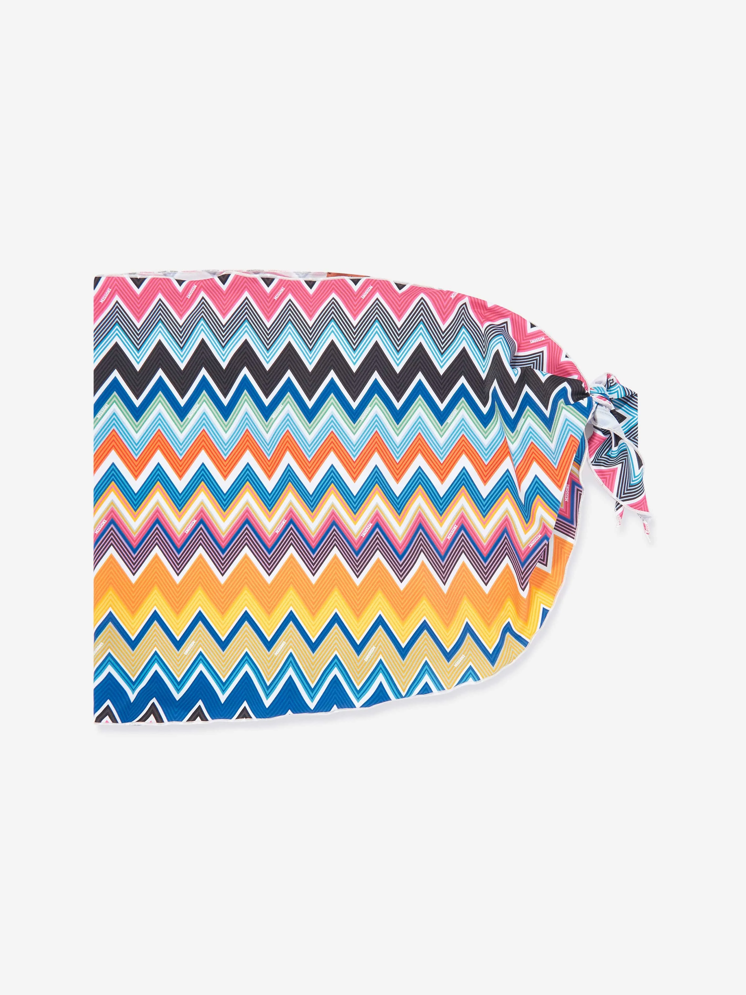 Girls Zigzag Sarong in Multicolour