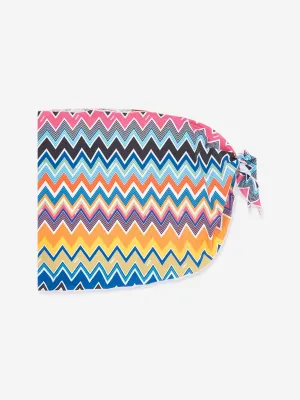 Girls Zigzag Sarong in Multicolour