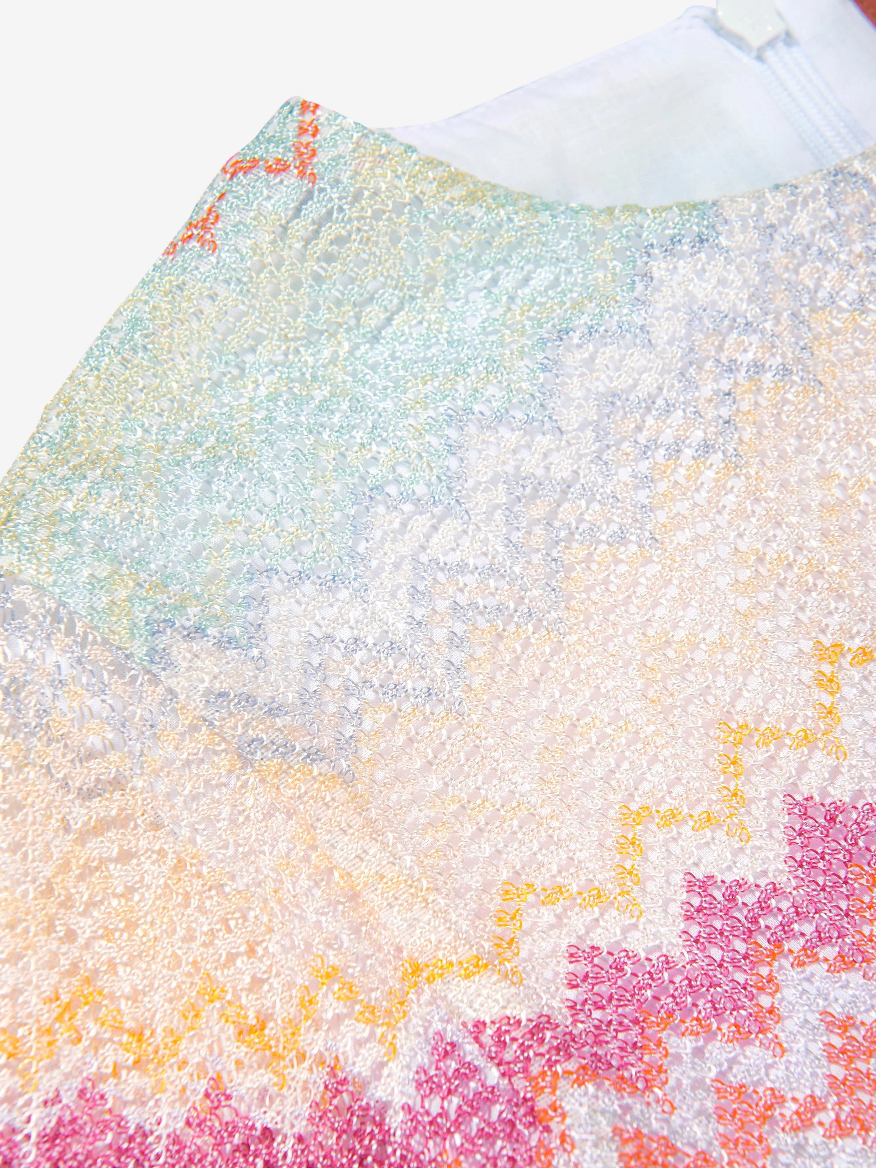 Girls Zigzag Top in Multicolour